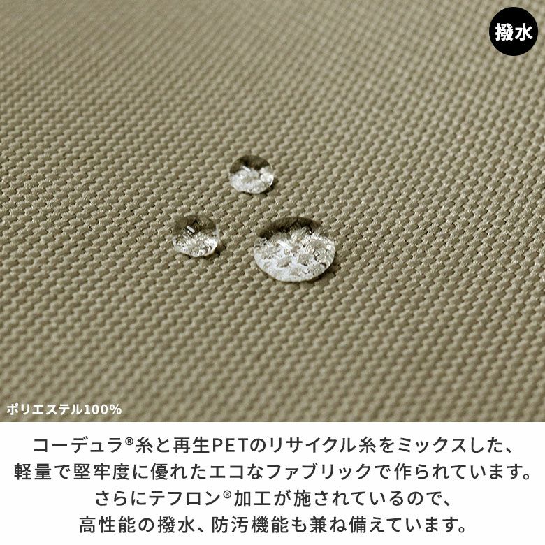 がま口バルーントートバッグ コーデュラレコー