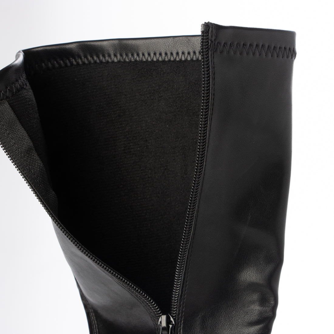 シューズインクローゼット Shoes in Closet -シュークロ- 厚底トリプルソール ストレッチ フィット ロング ブーツ 2895 (ブラック) ブラック