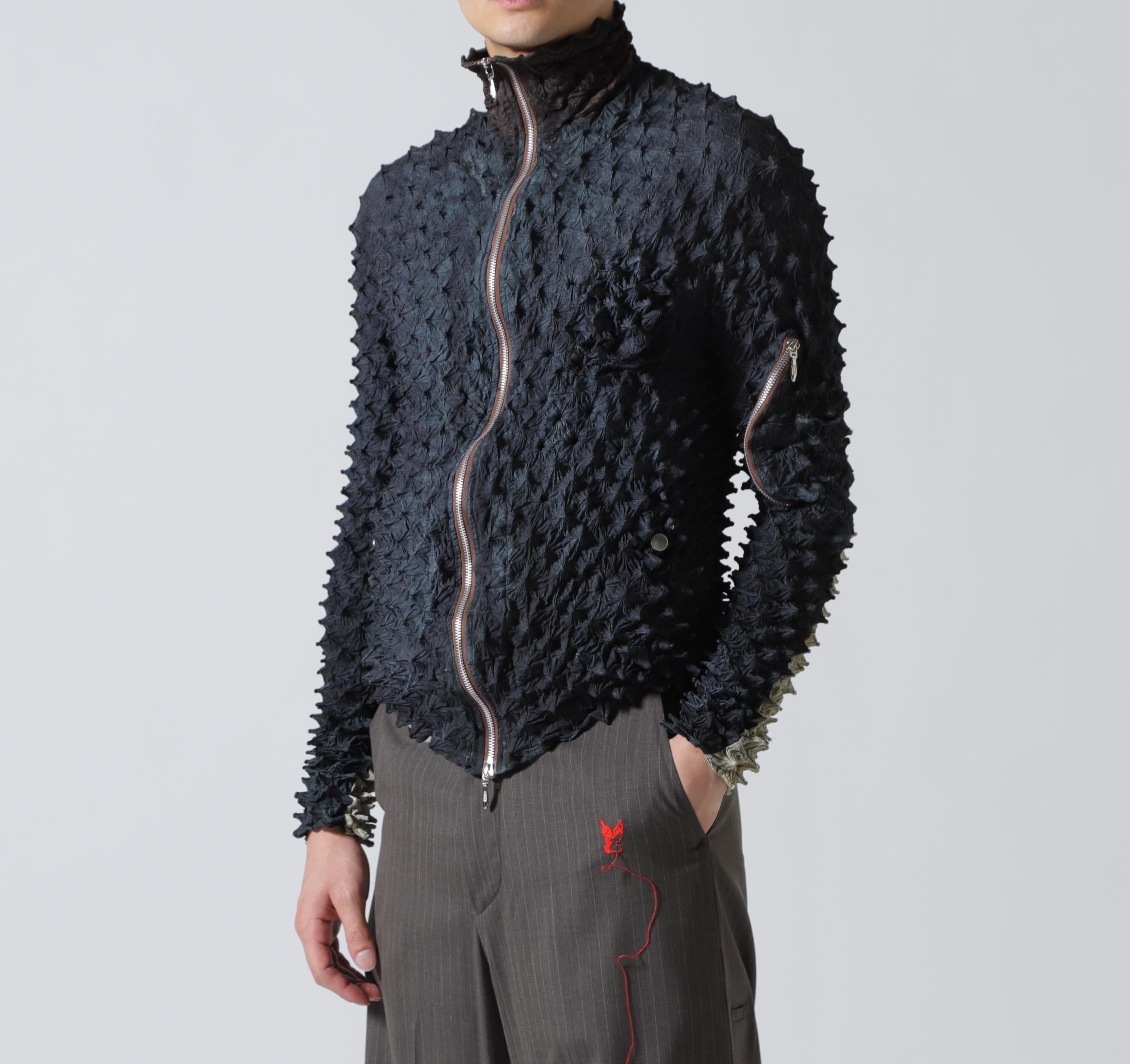 MASU/エムエーエスユー/SPIKY FLIGHT JACKET/M26U6BL002 ブラック