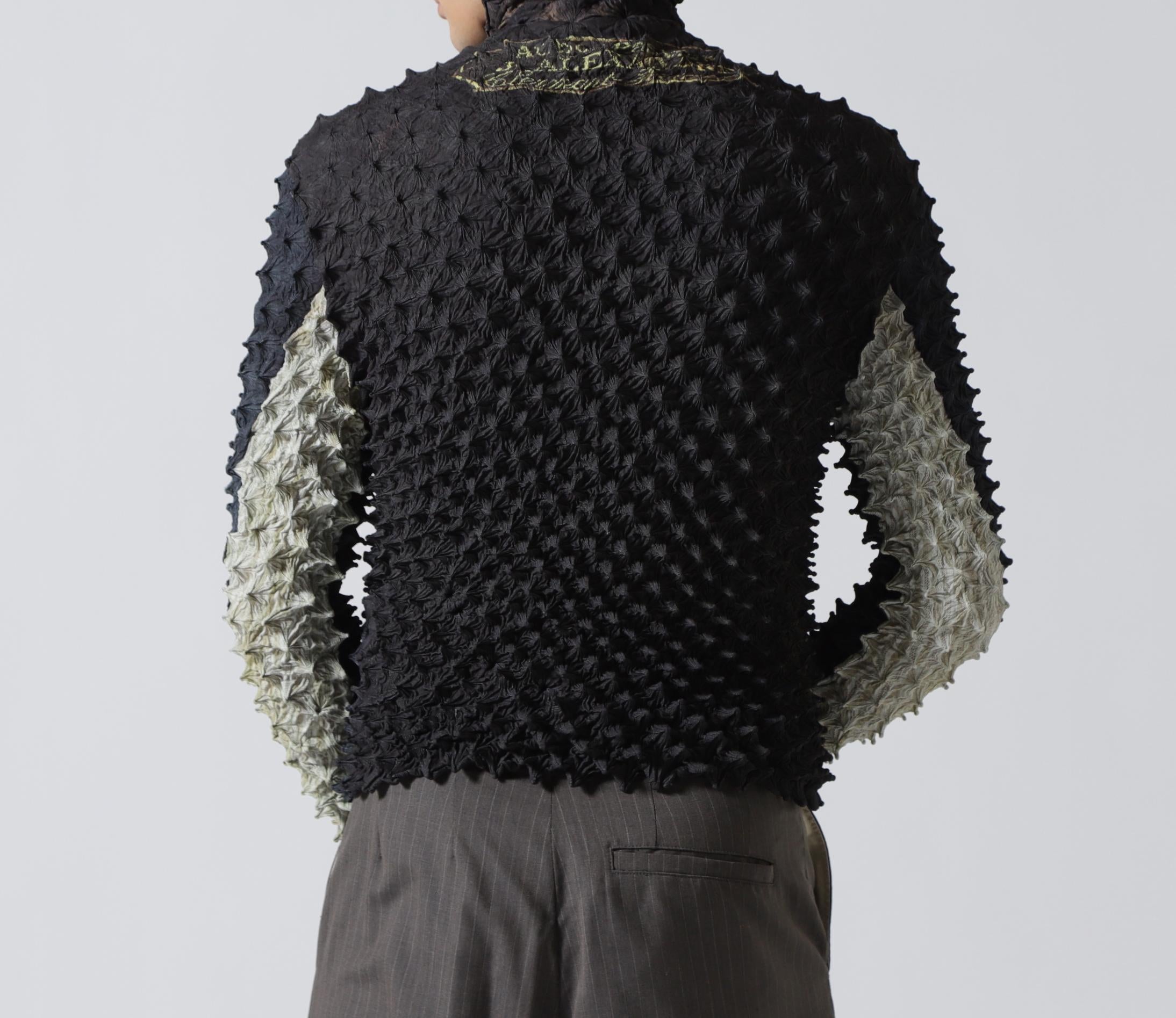 MASU/エムエーエスユー/SPIKY FLIGHT JACKET/M26U6BL002 ブラック