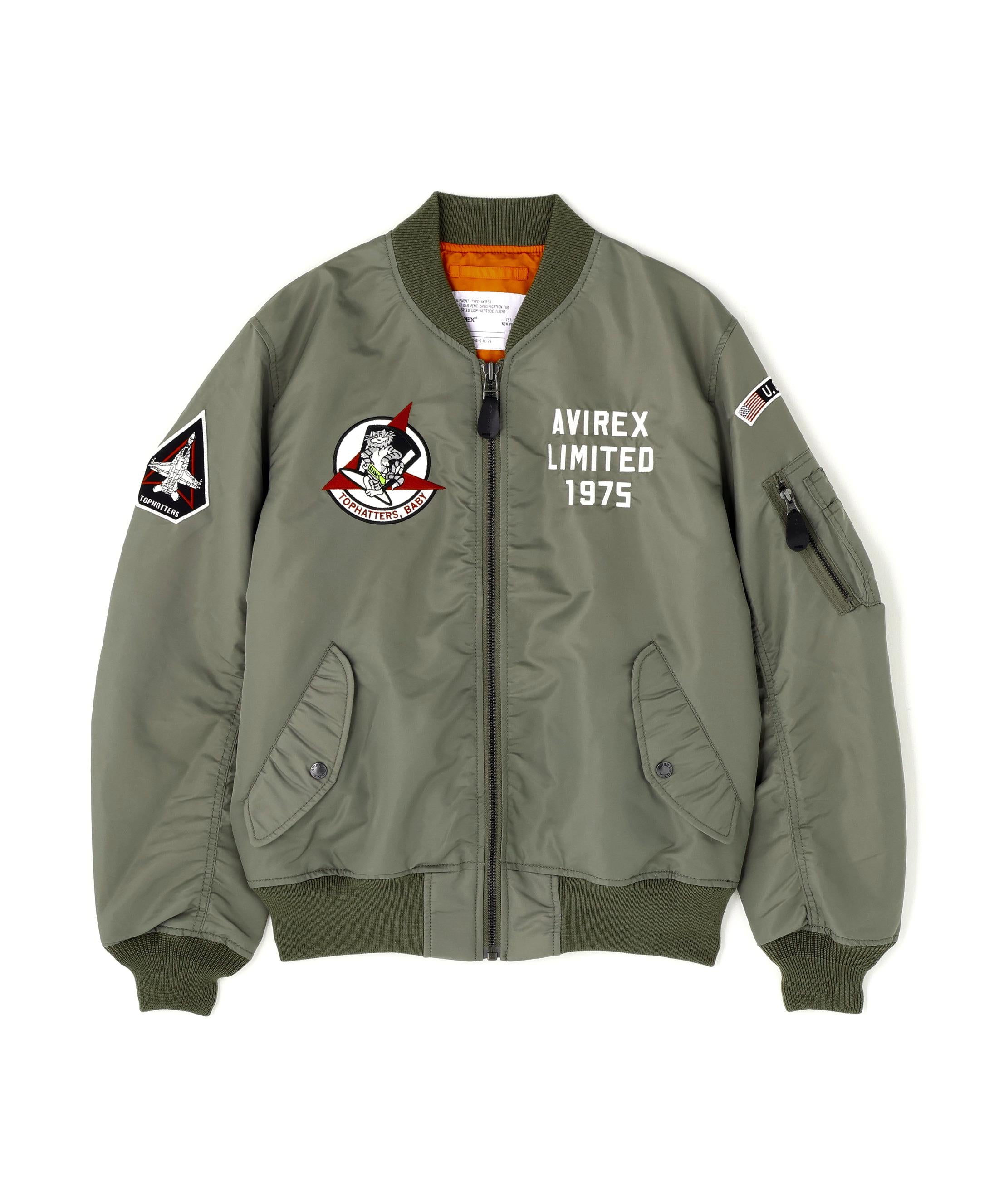 《WER&DEPOT限定》LIGHT MA-1 TOPHATTE>S セージ1