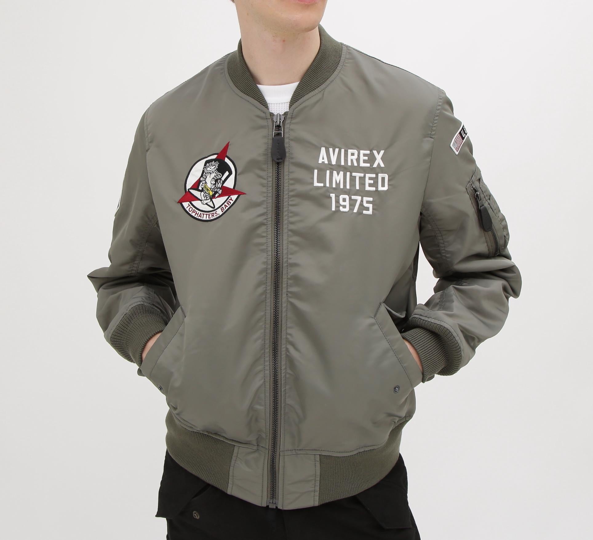 《WER&DEPOT限定》LIGHT MA-1 TOPHATTE>S セージ1
