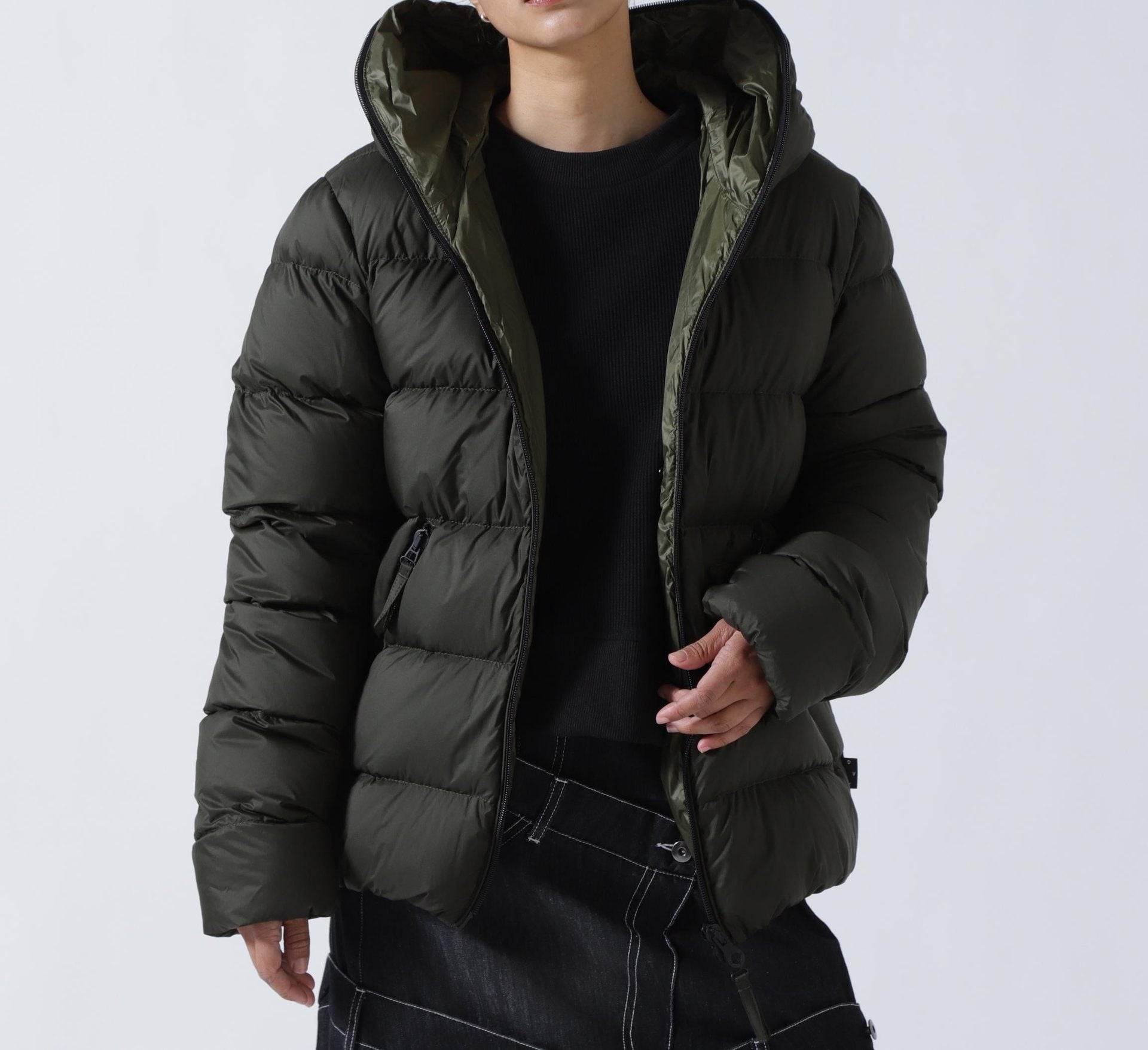 DUVETICA/デュベティカ/DYONSDUE_ripstop/ディオンズドゥエ リップストップ オリーブ