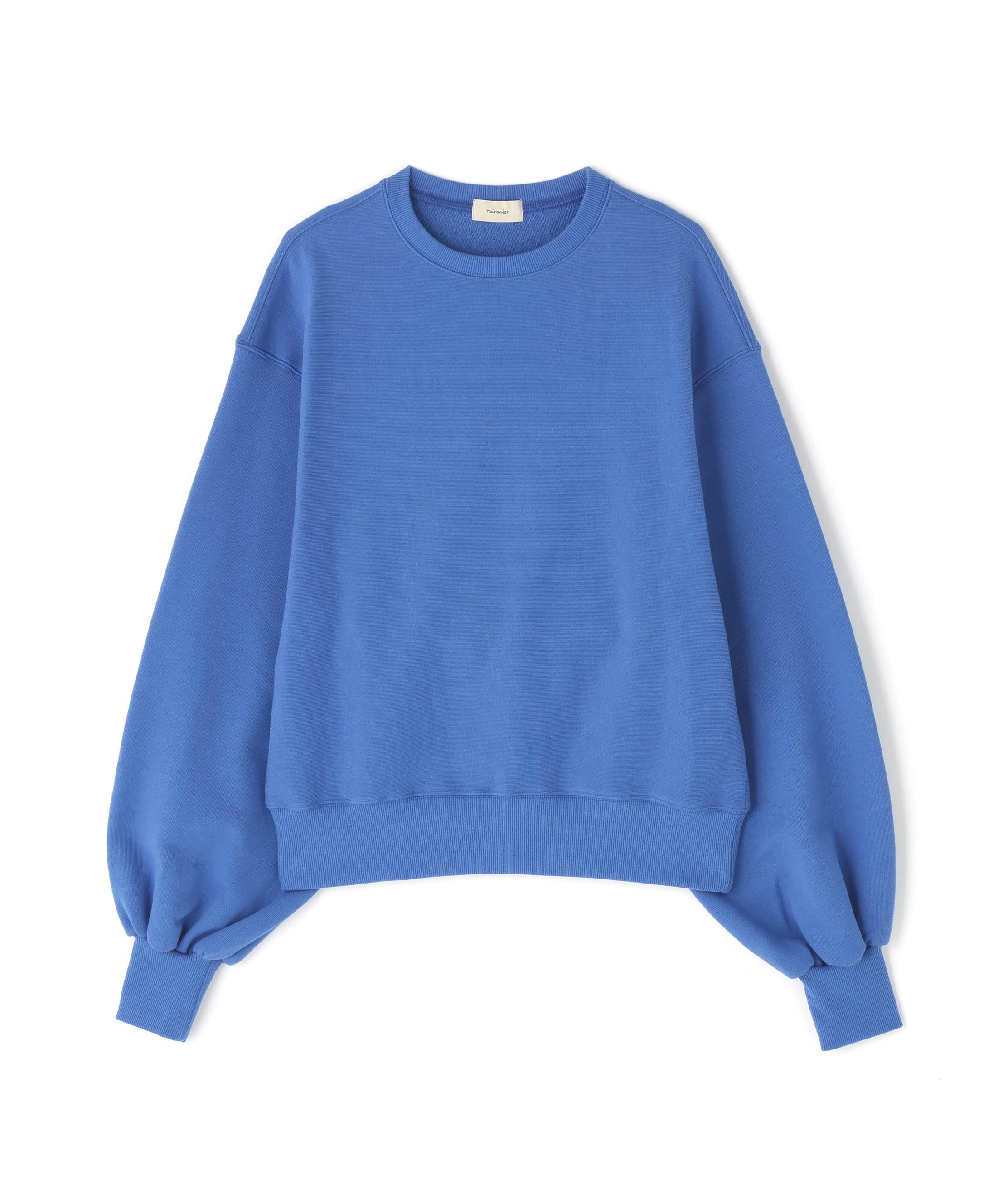 Toironier/トワロニエ/PLAIN SWEAT SHIRTS ブルー
