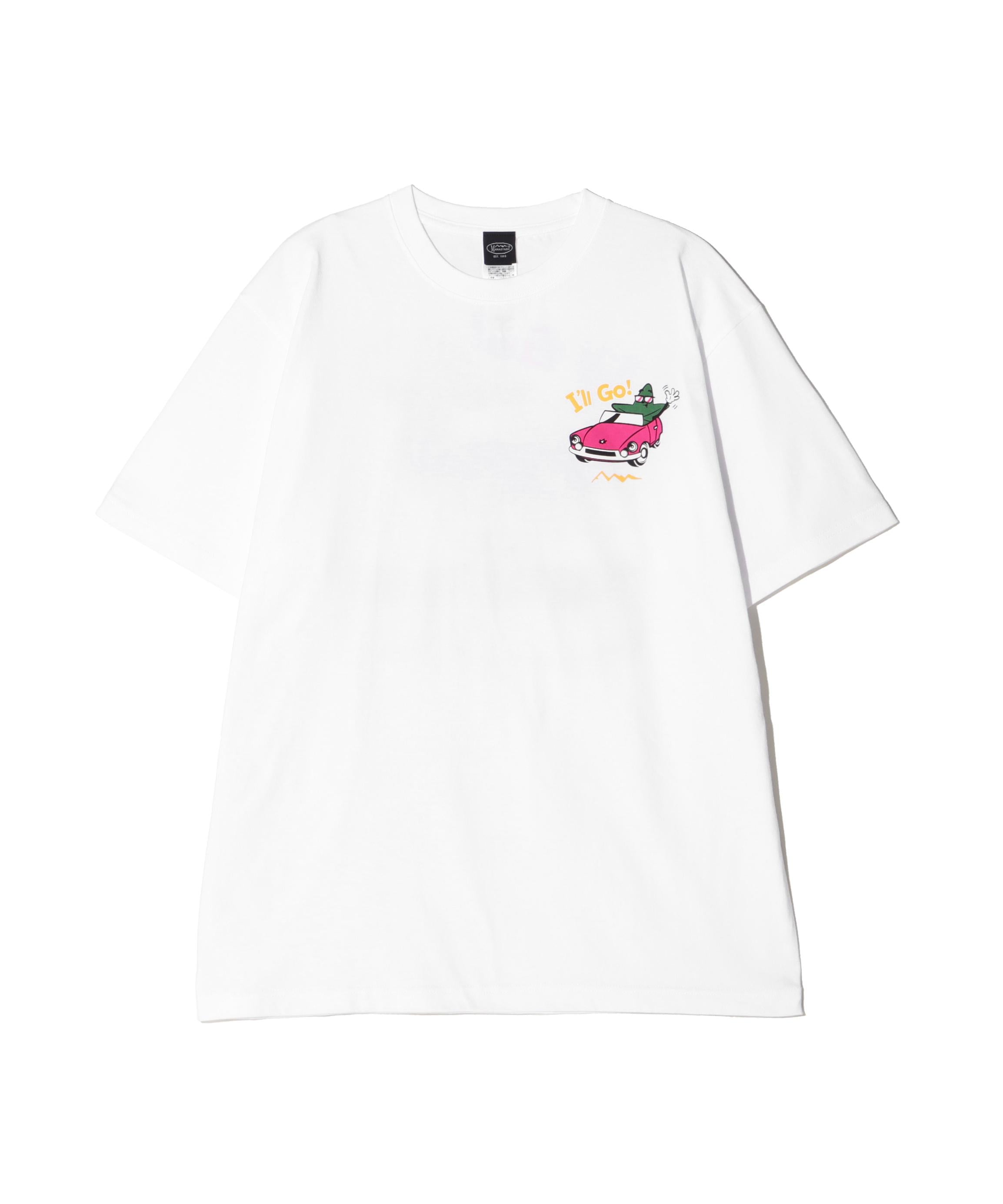 MANASTASH/マナスタッシュ/ODJ TEE I’LL GO! ホワイト