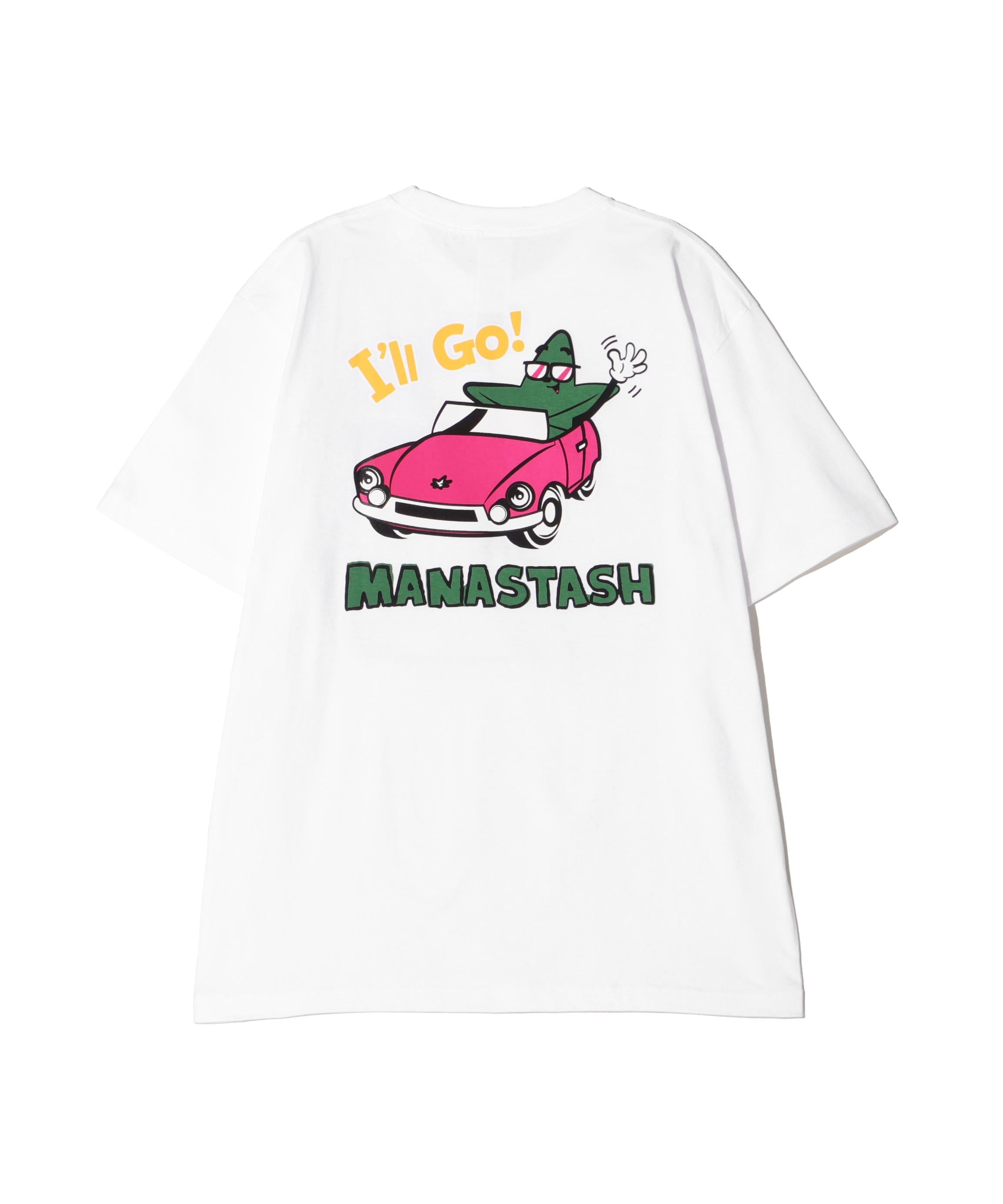 MANASTASH/マナスタッシュ/ODJ TEE I’LL GO! ホワイト