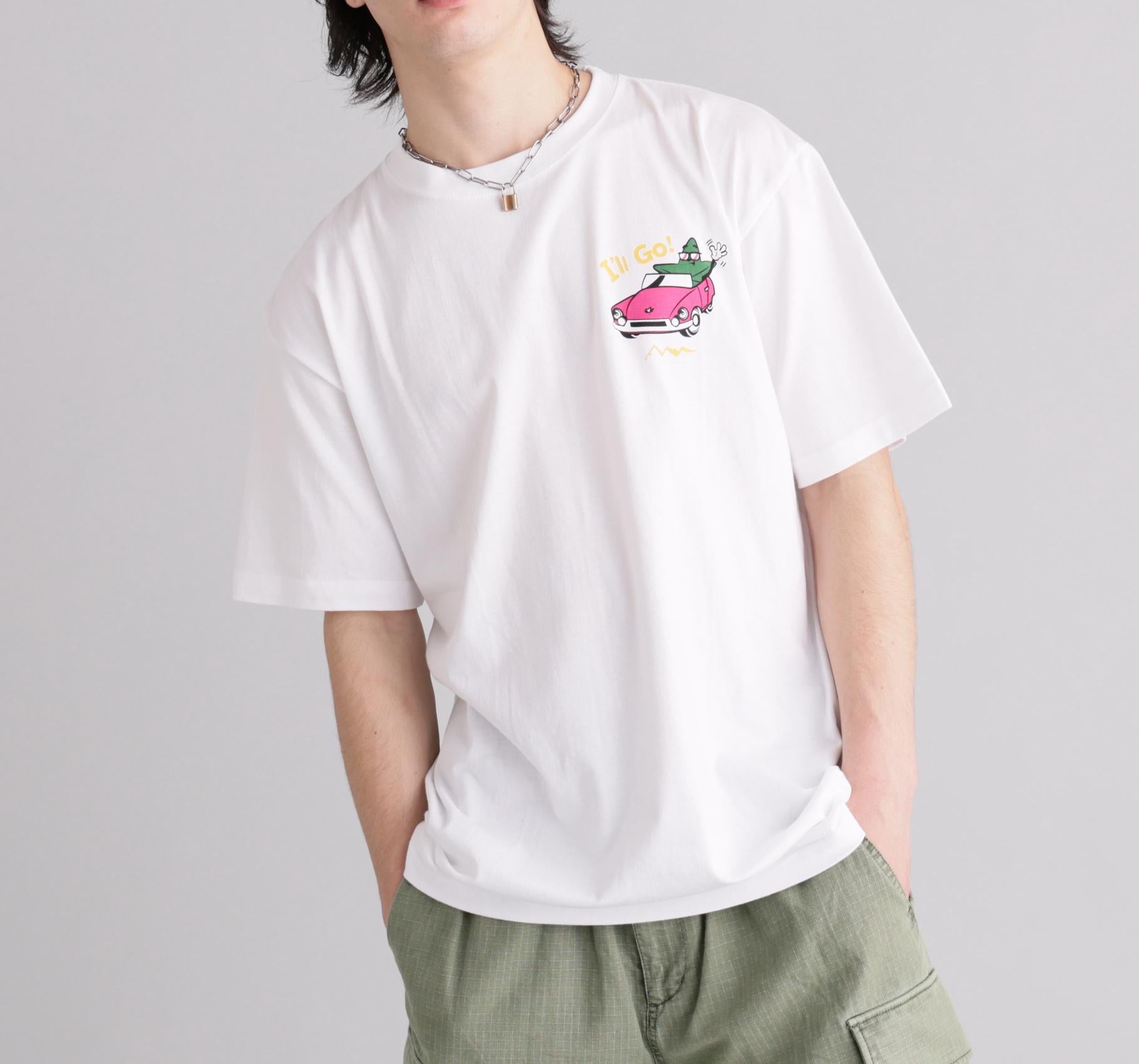 MANASTASH/マナスタッシュ/ODJ TEE I’LL GO! ホワイト