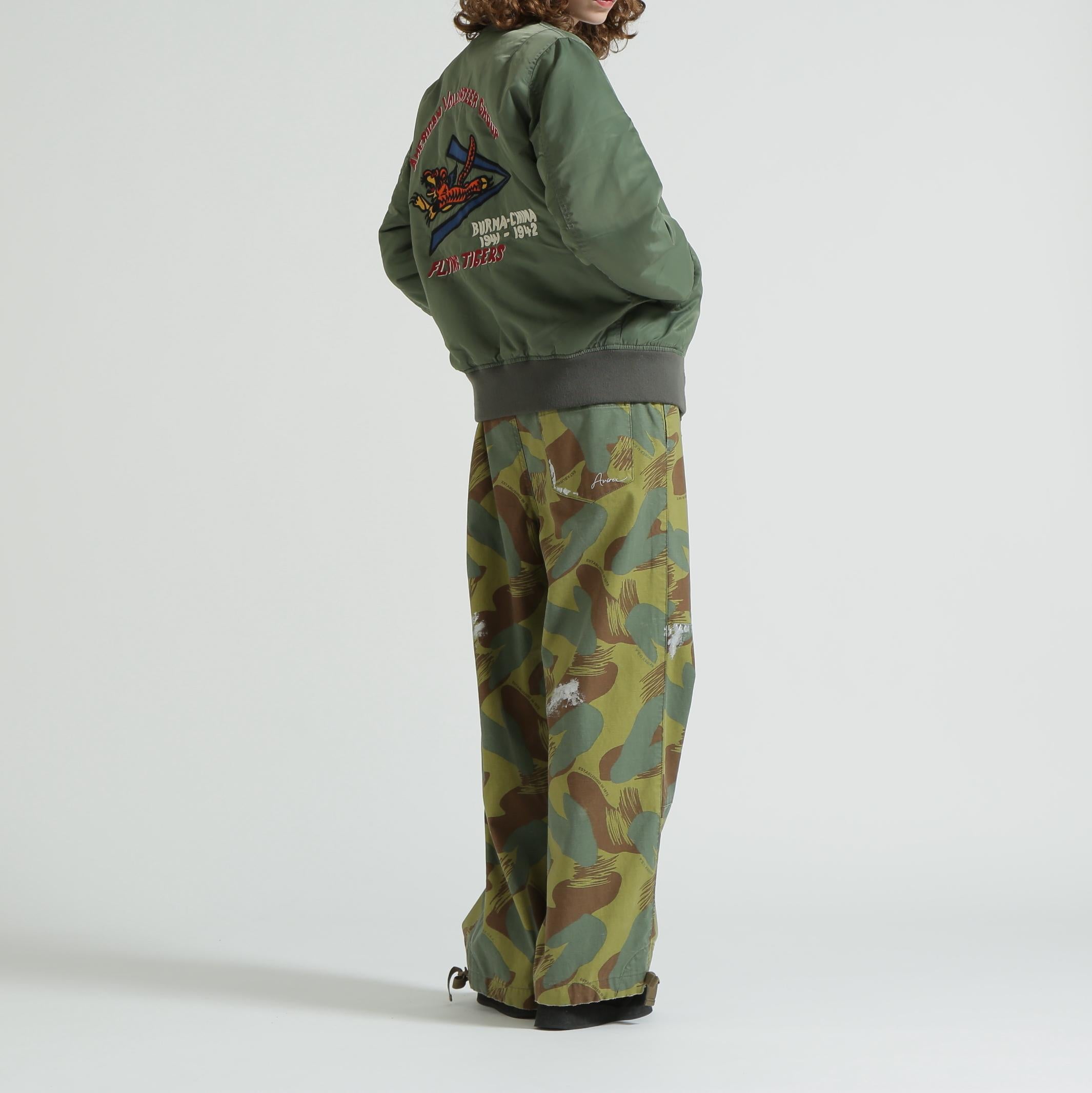 《WOMAN/直営店限定》WASHED MA-1 FLYING TIGE>S セージ1