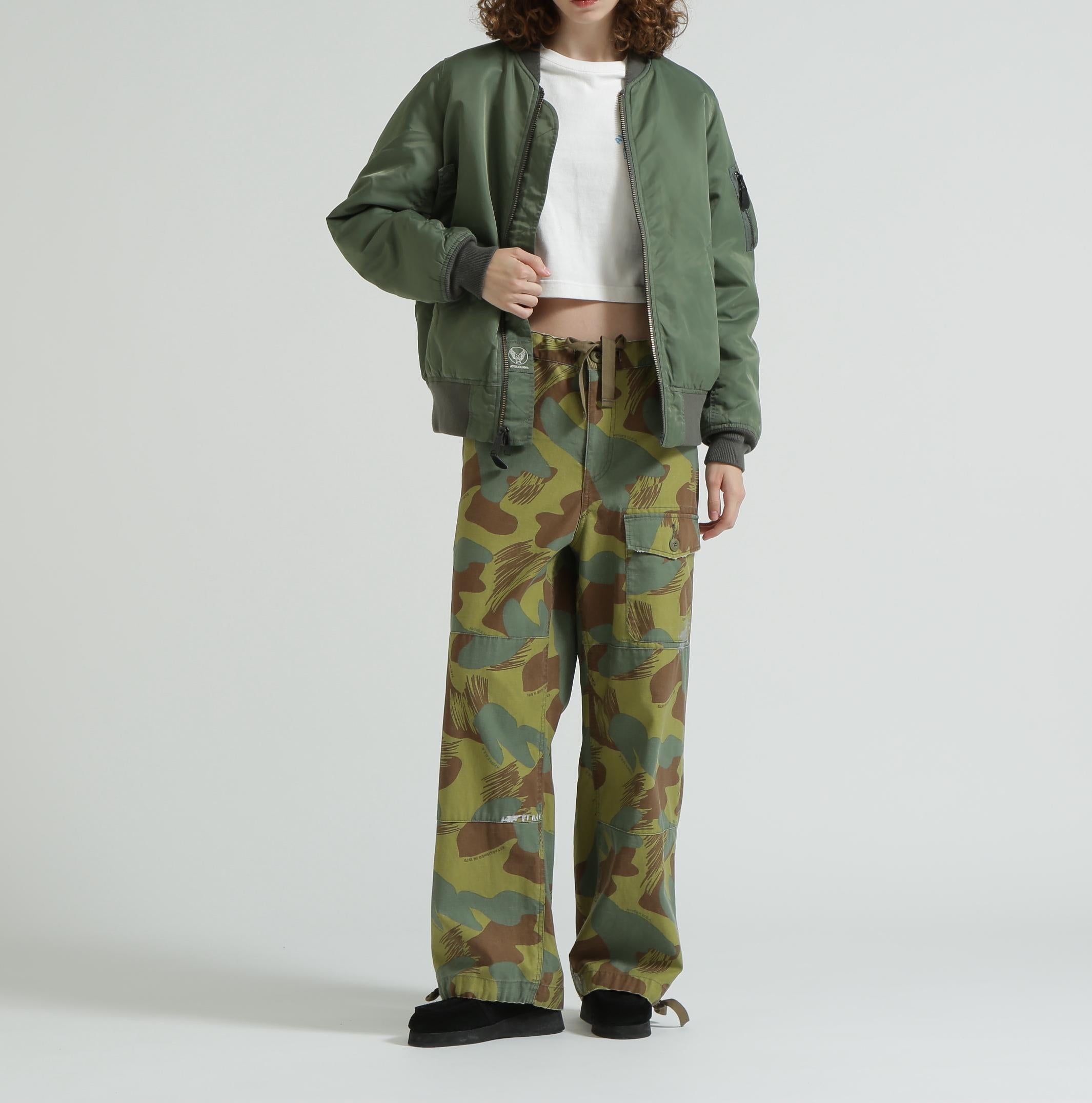 《WOMAN/直営店限定》WASHED MA-1 FLYING TIGE>S セージ1