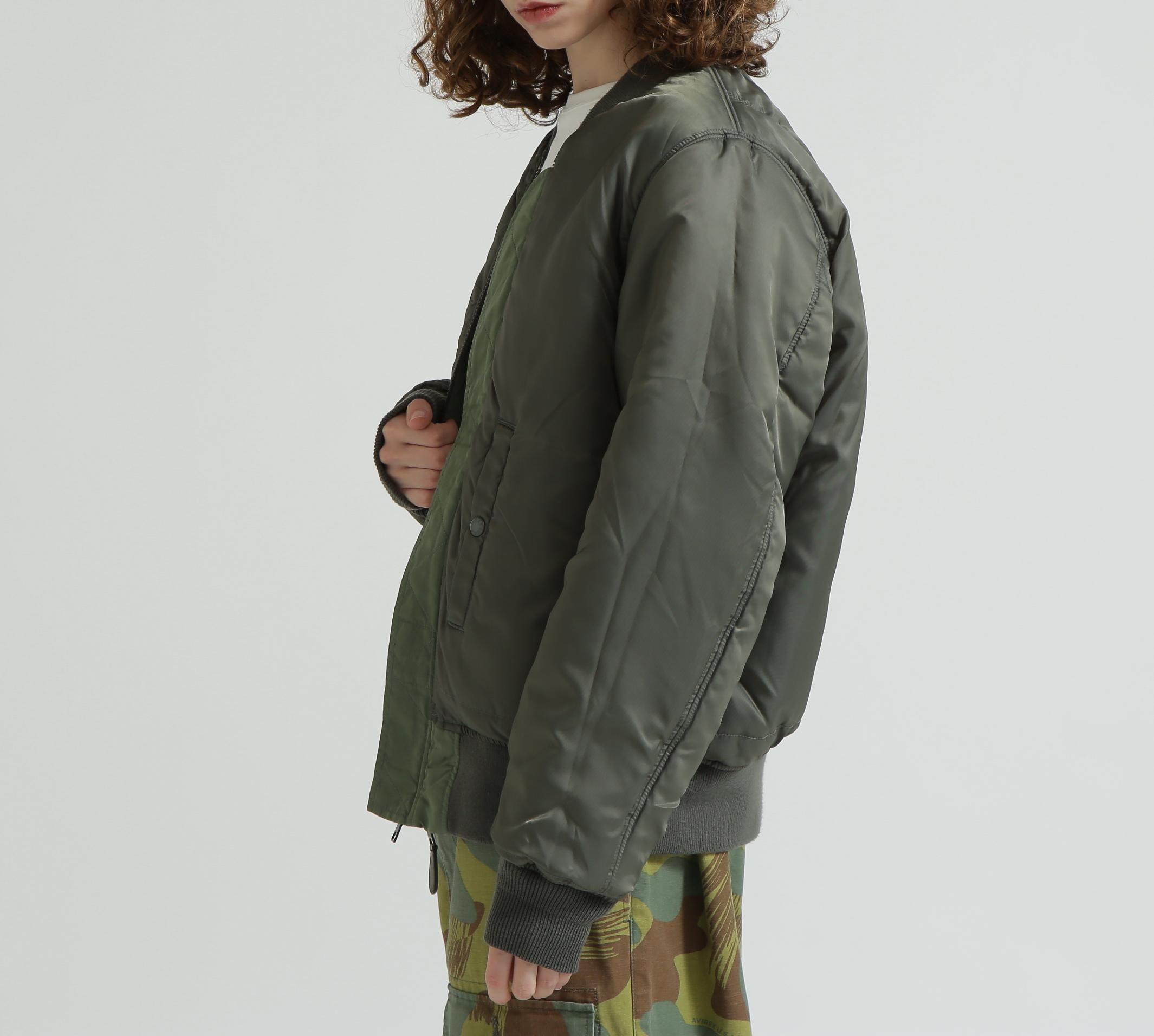 《WOMAN/直営店限定》WASHED MA-1 FLYING TIGE>S セージ1