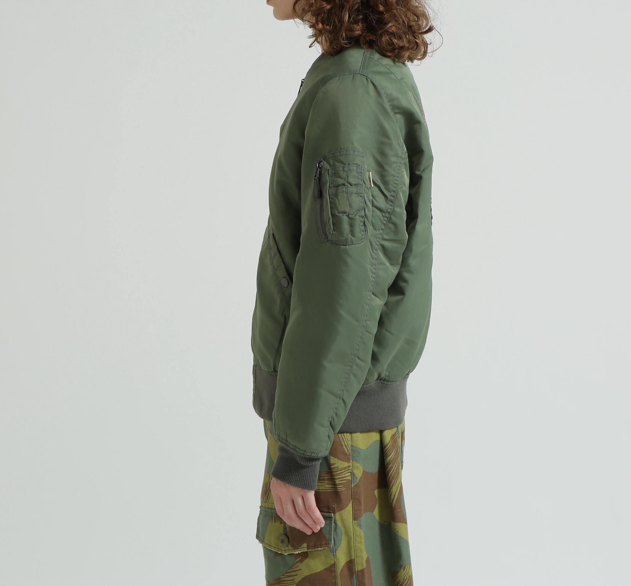 《WOMAN/直営店限定》WASHED MA-1 FLYING TIGE>S セージ1