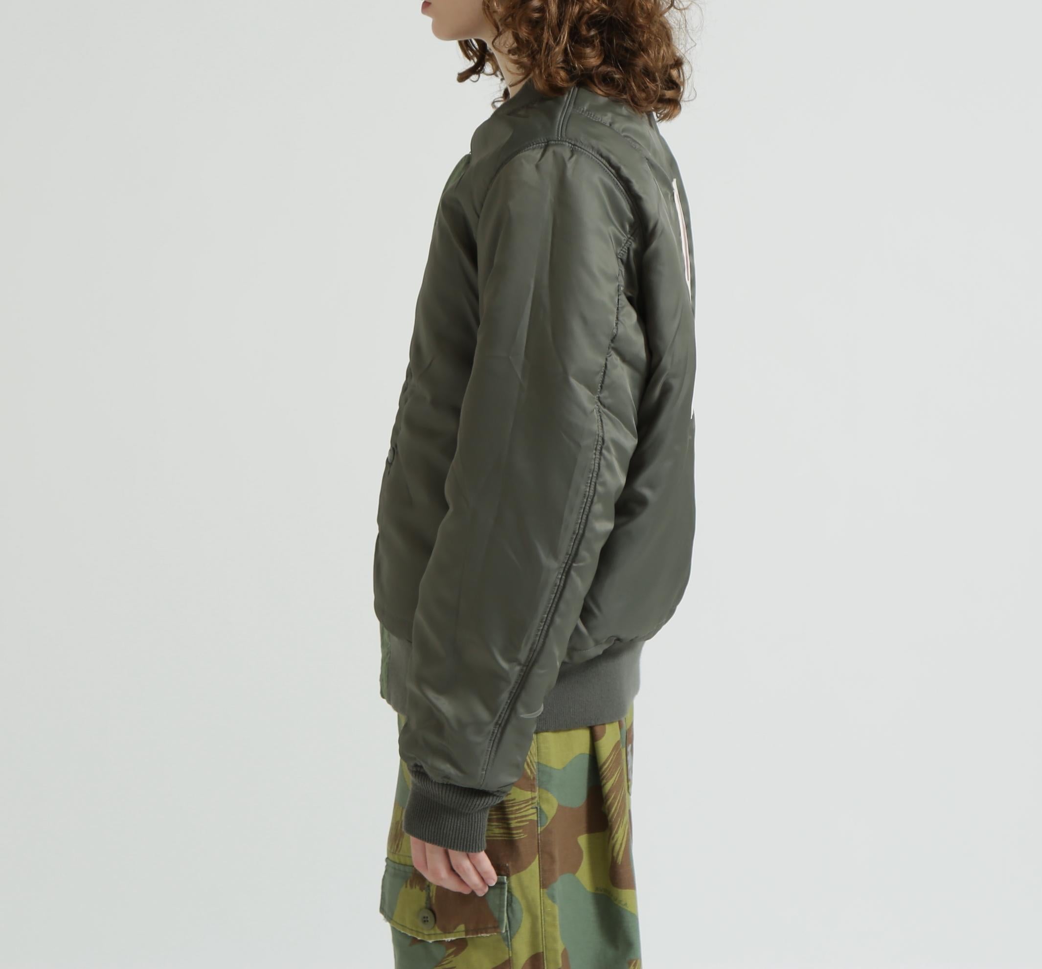 《WOMAN/直営店限定》WASHED MA-1 FLYING TIGE>S セージ1