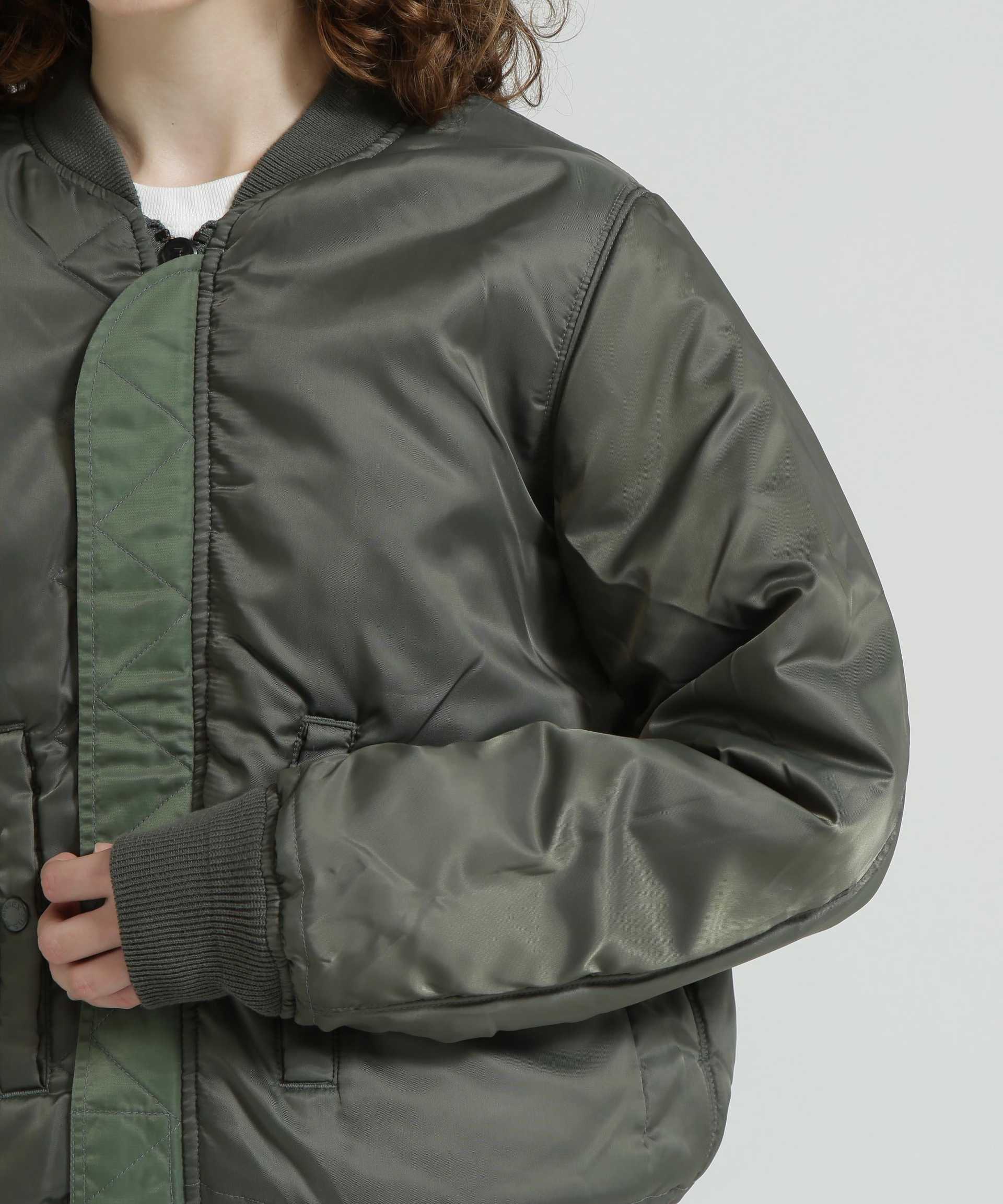 《WOMAN/直営店限定》WASHED MA-1 FLYING TIGE>S セージ1