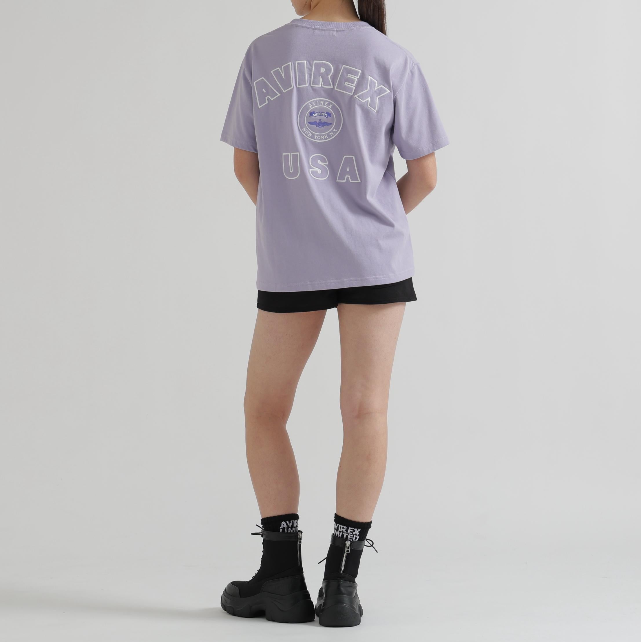 《WOMAN/直営店限定》VARSITY FLAG SHORT PANTS ブラック