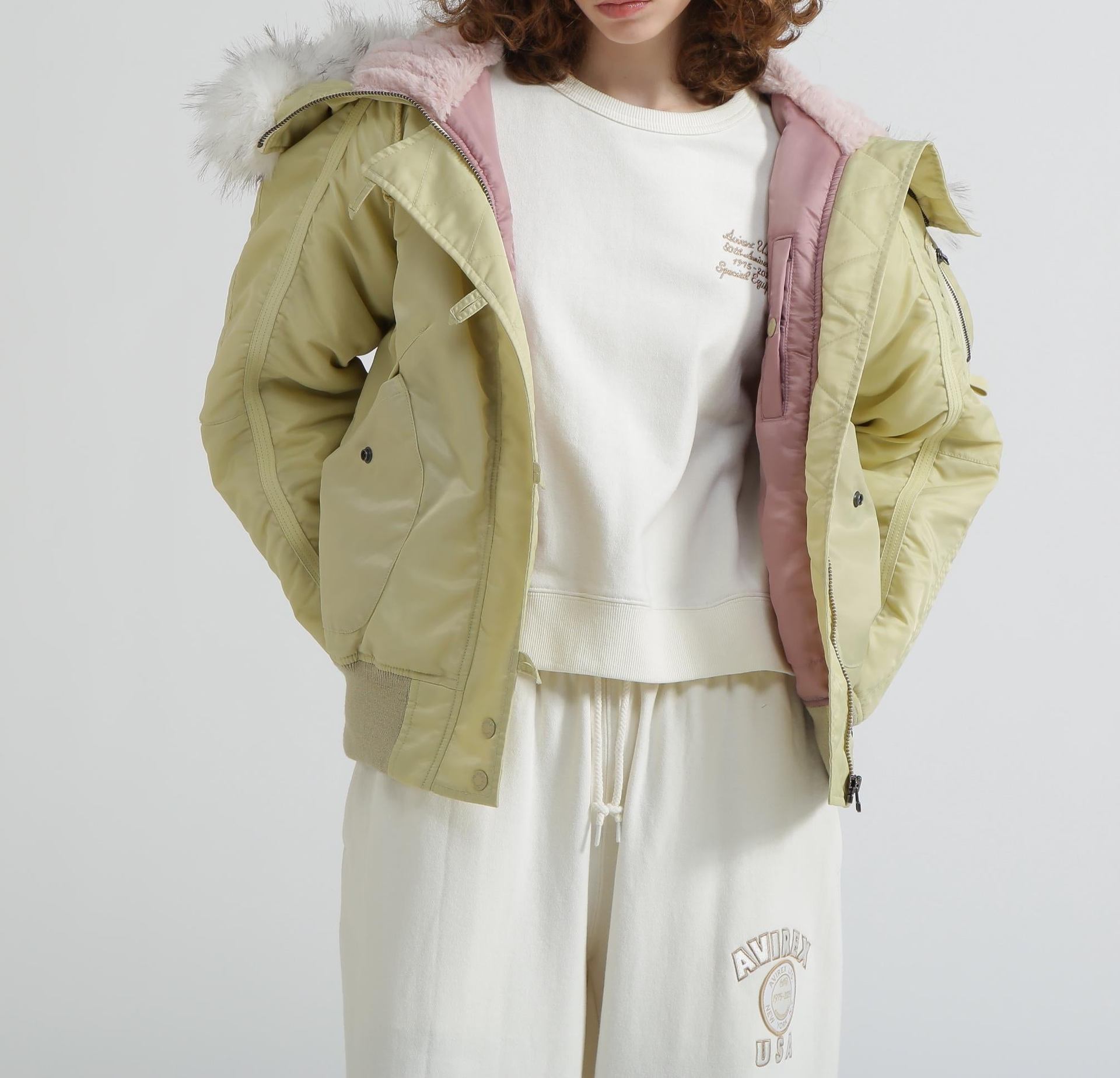 《直営店限定》TAPE GATHER N-2B ベージュ