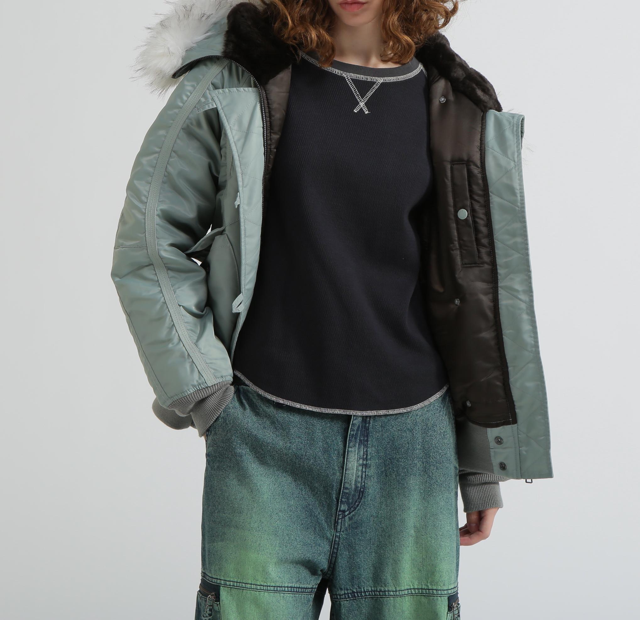 《直営店限定》TAPE GATHER N-2B グリーン