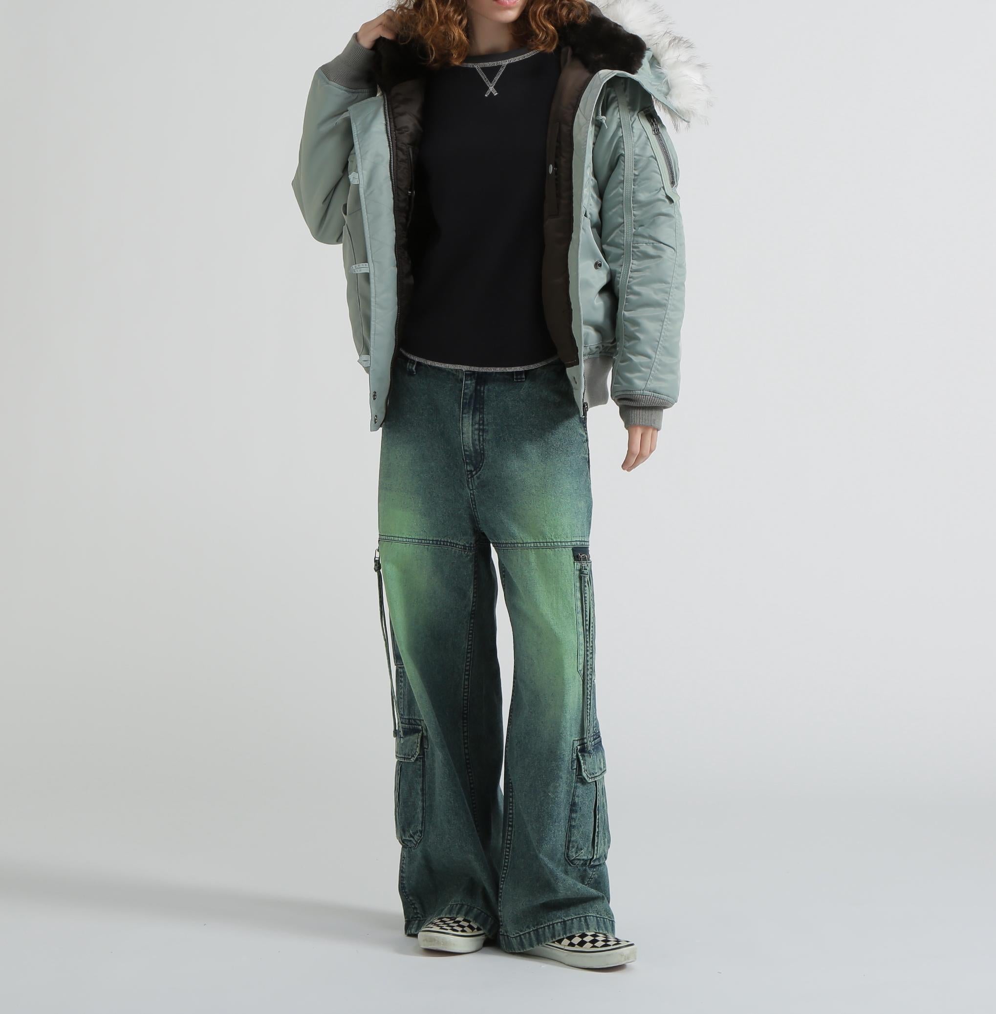 《直営店限定》TAPE GATHER N-2B グリーン