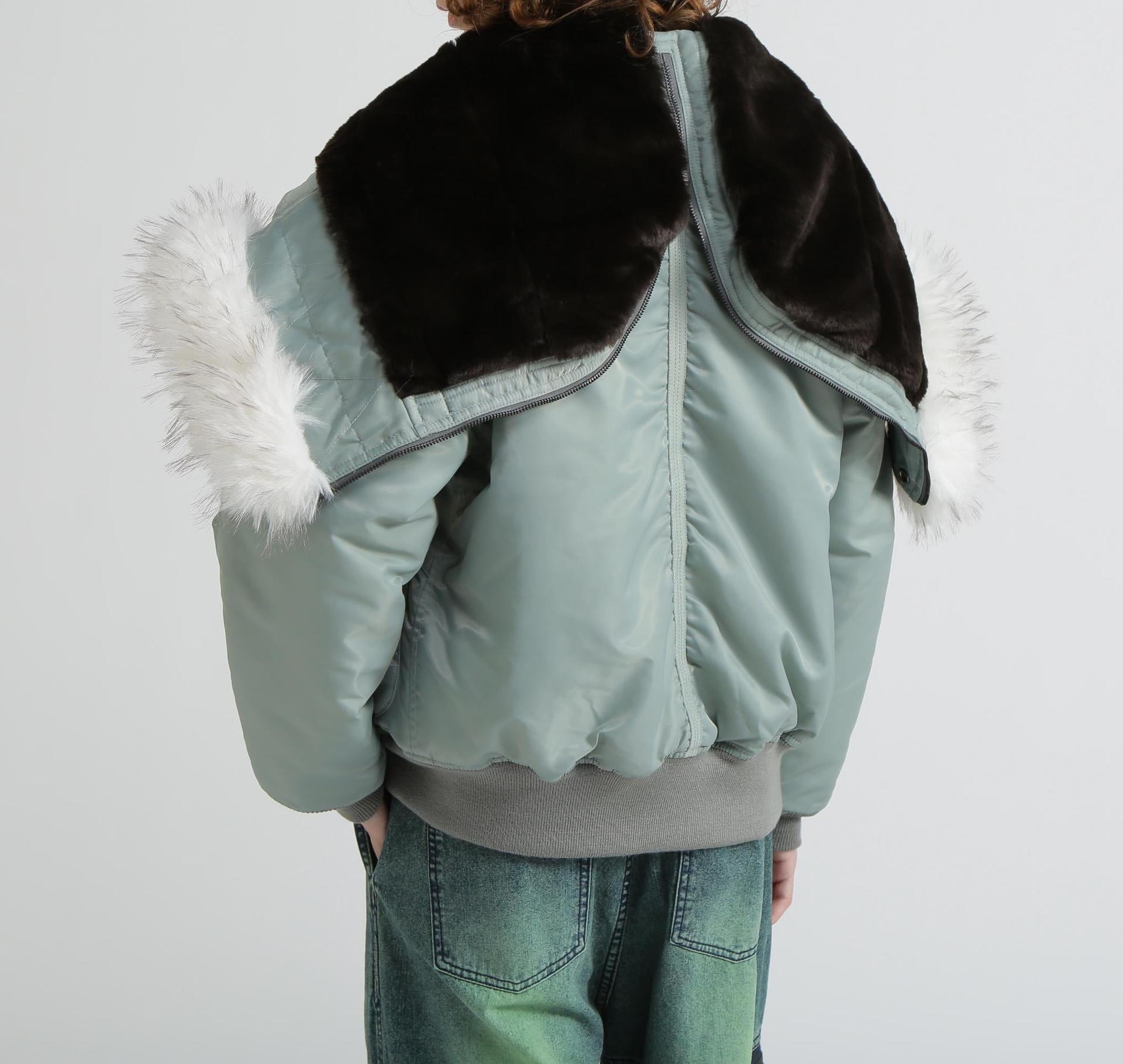 《直営店限定》TAPE GATHER N-2B グリーン