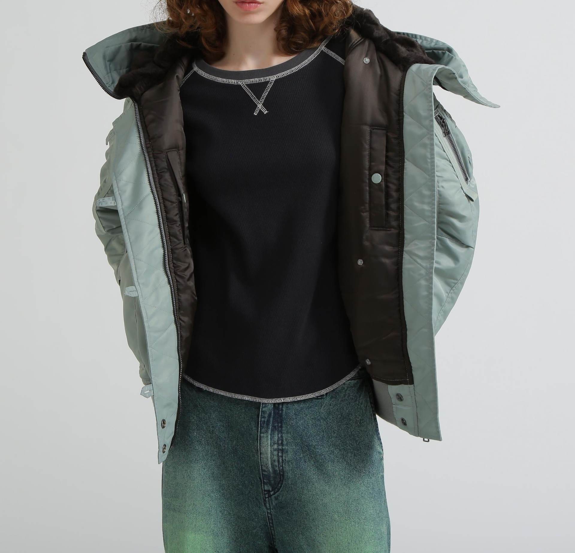 《直営店限定》TAPE GATHER N-2B グリーン