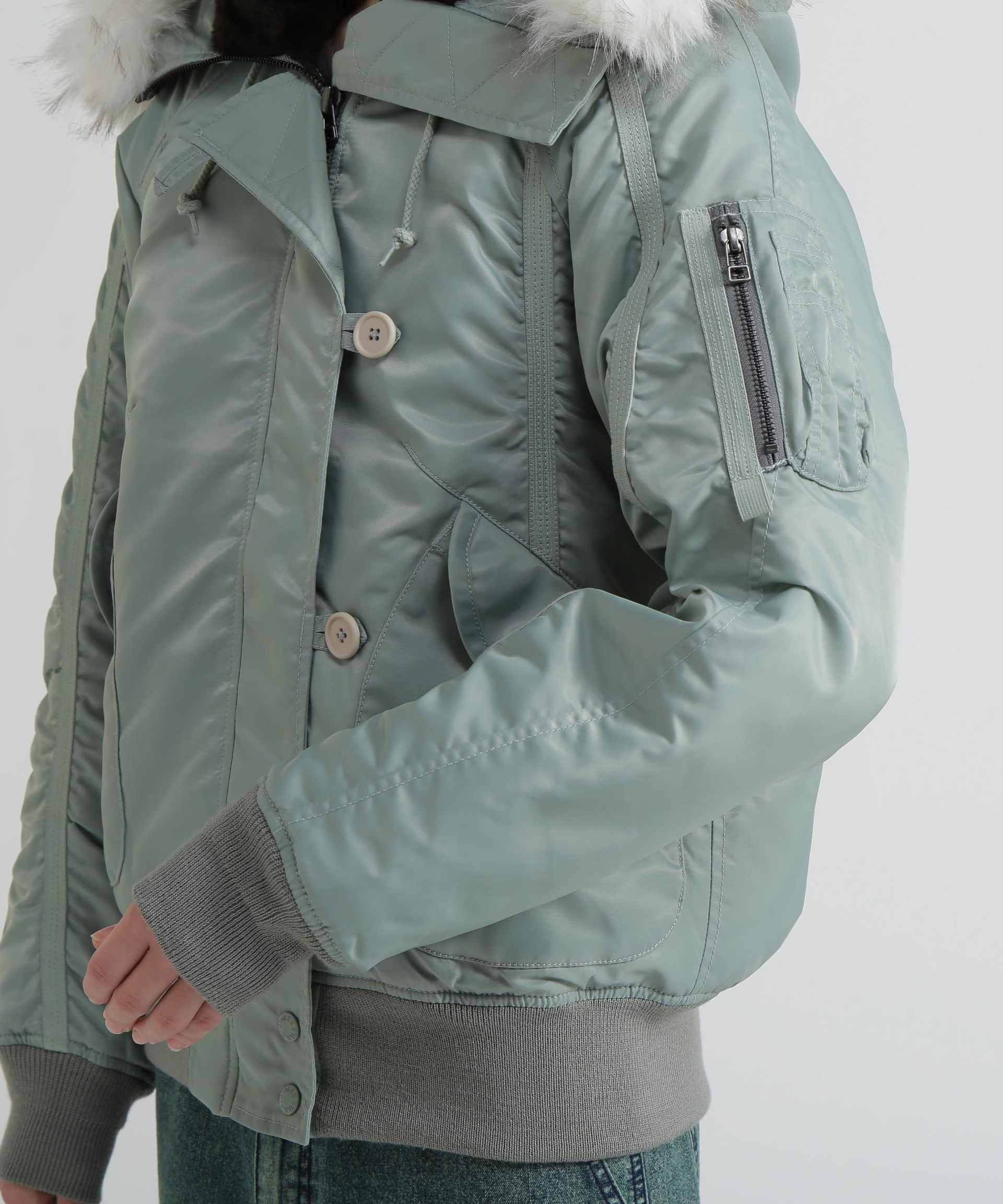 《直営店限定》TAPE GATHER N-2B グリーン