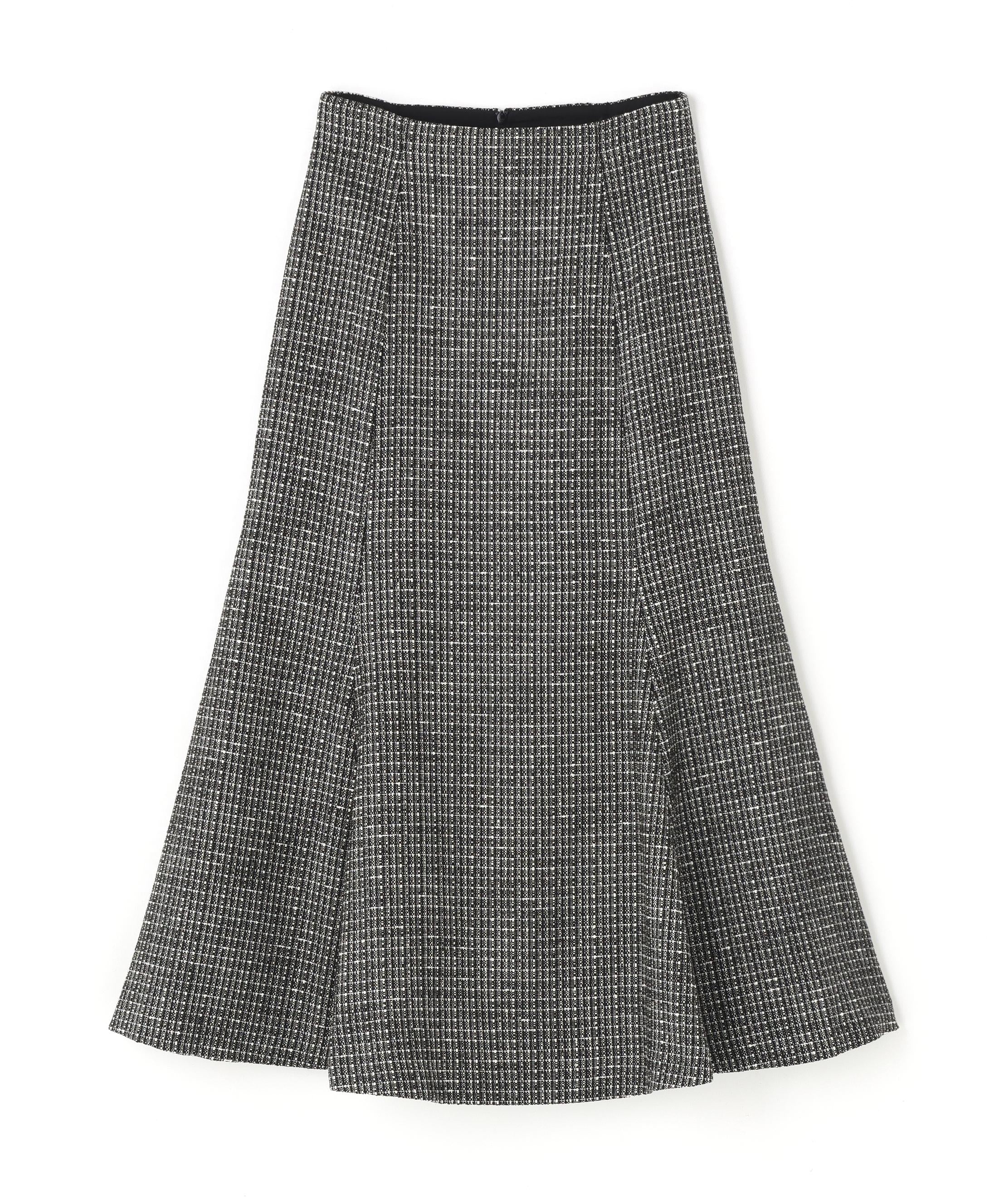 スプリングツイード SETUP スカート クロ系2
