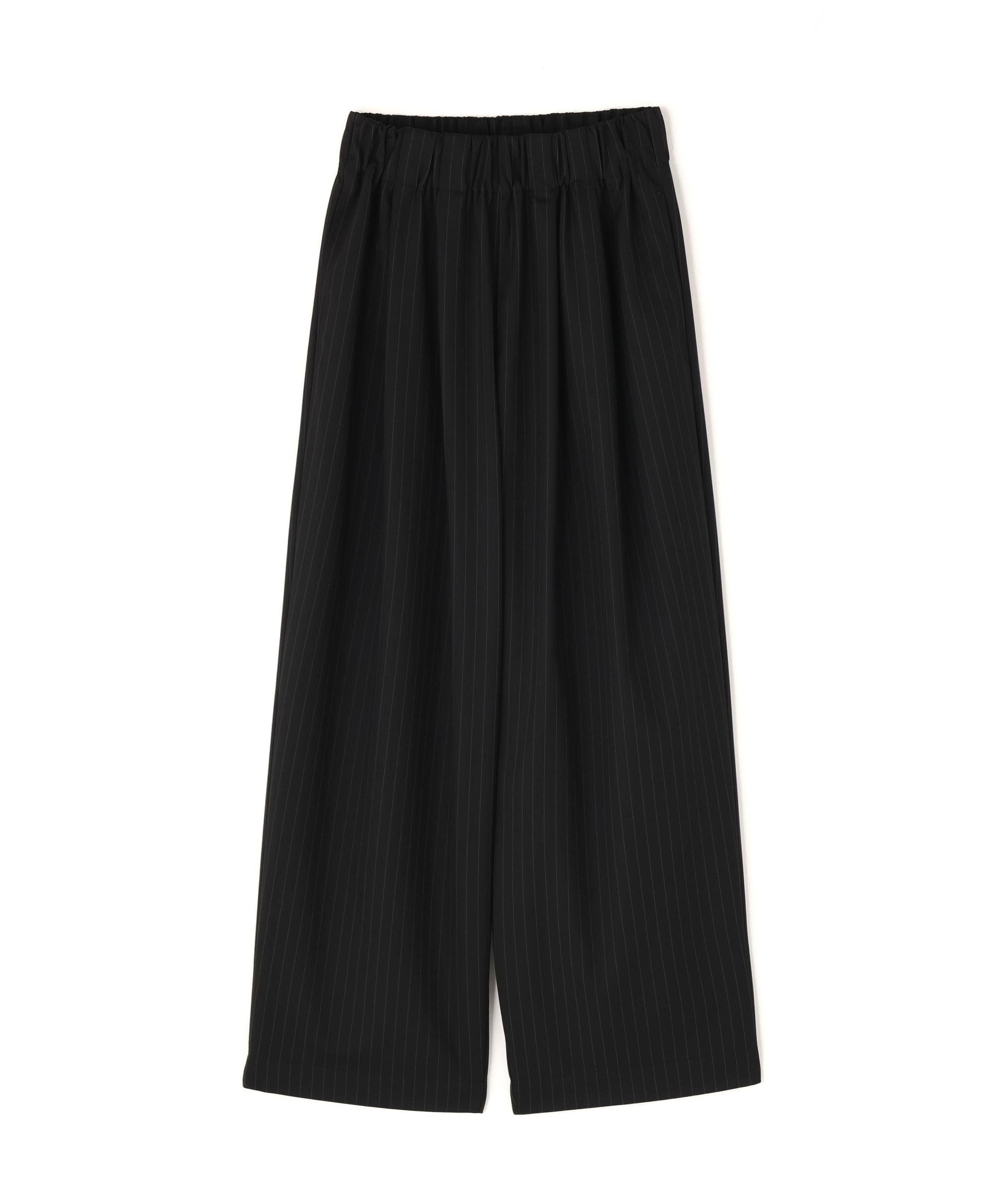 DROIT BELLO(ドロイトベロ)ストライプパンツ ブラック