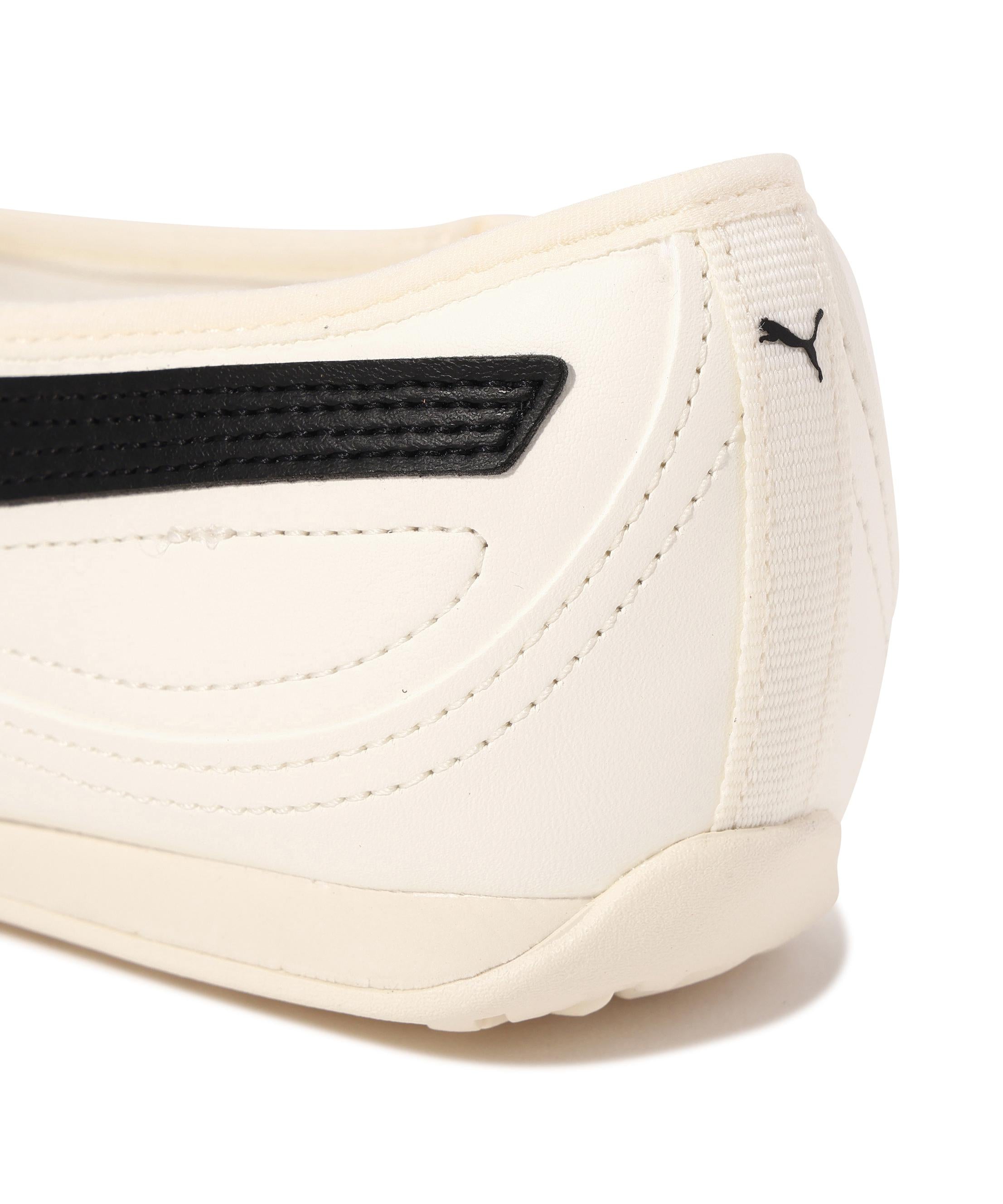 〈PUMA〉キャッチ ソレイユ バレリーナ シューズ ホワイト