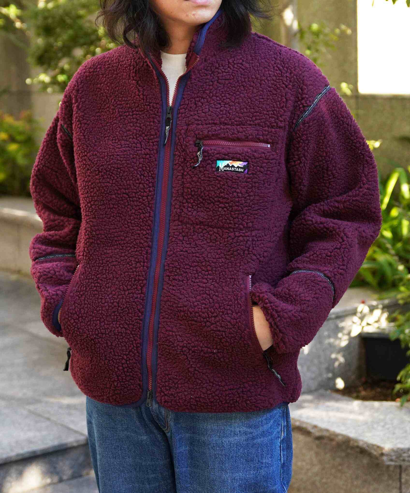 MANASTASH/MT. GO>ILLA JACKET /ゴリラジャケット バーガンディ5