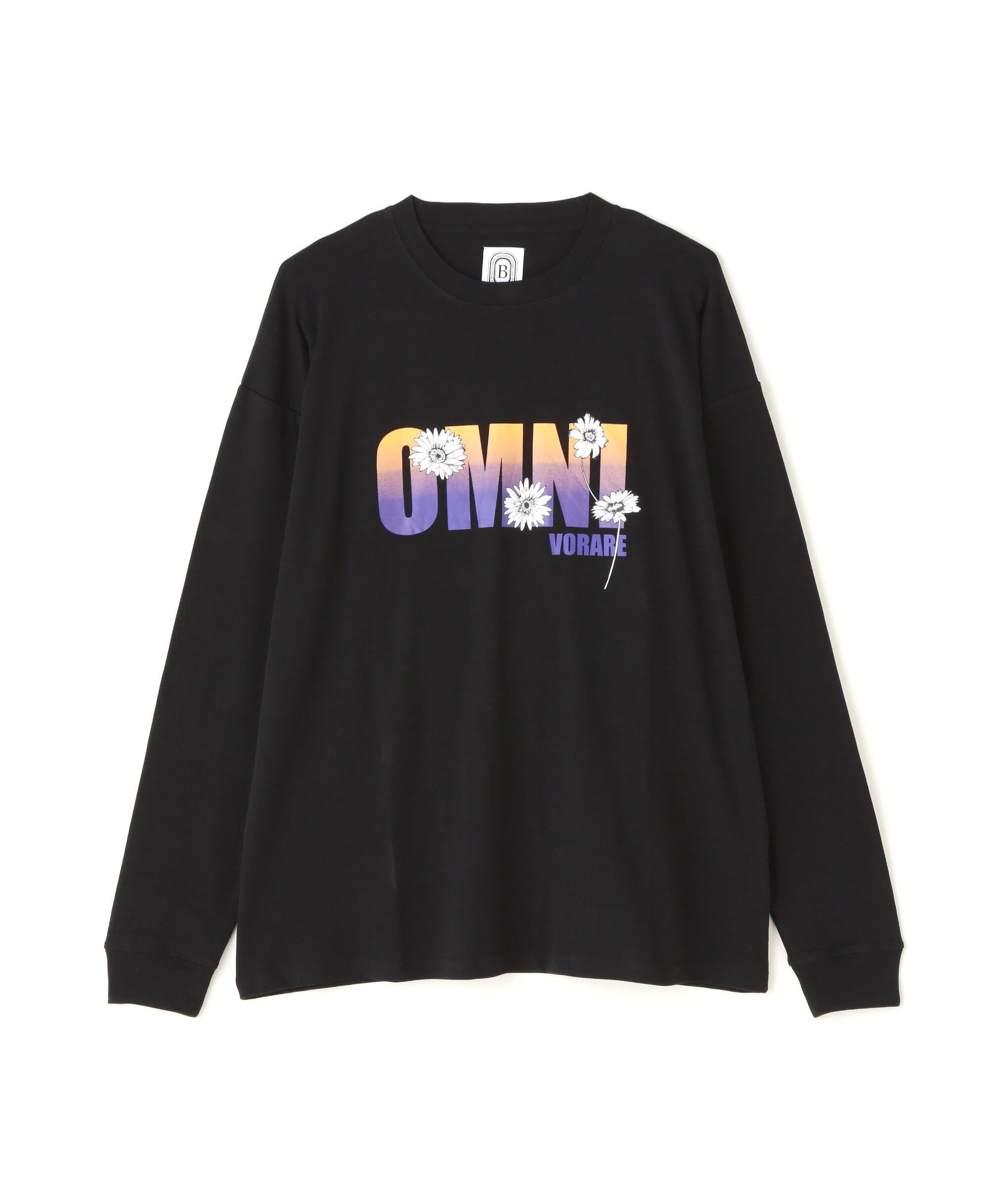R omnivoe/ビーオムニボー OMNI L/S Tee ブラック