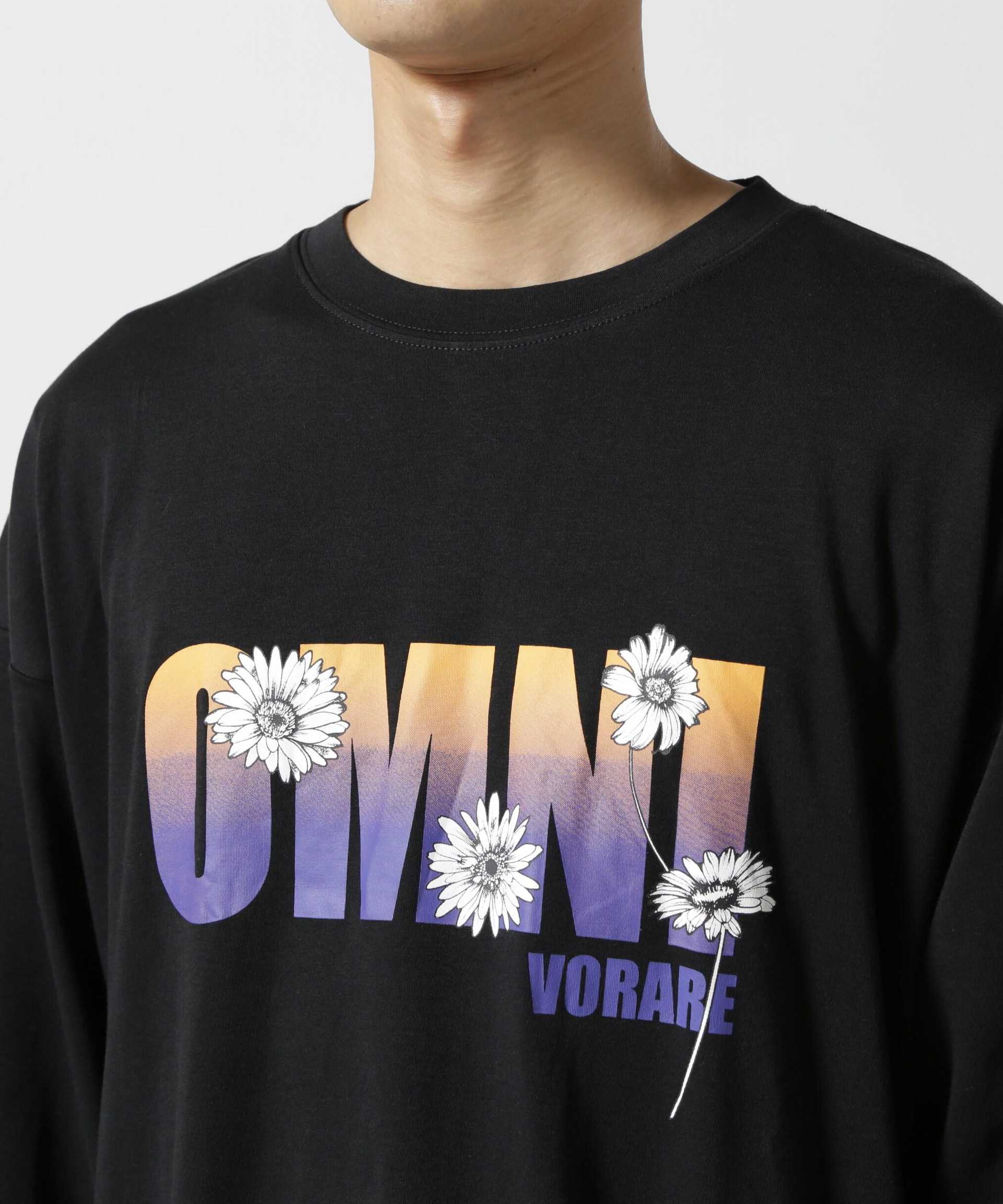 R omnivoe/ビーオムニボー OMNI L/S Tee ブラック