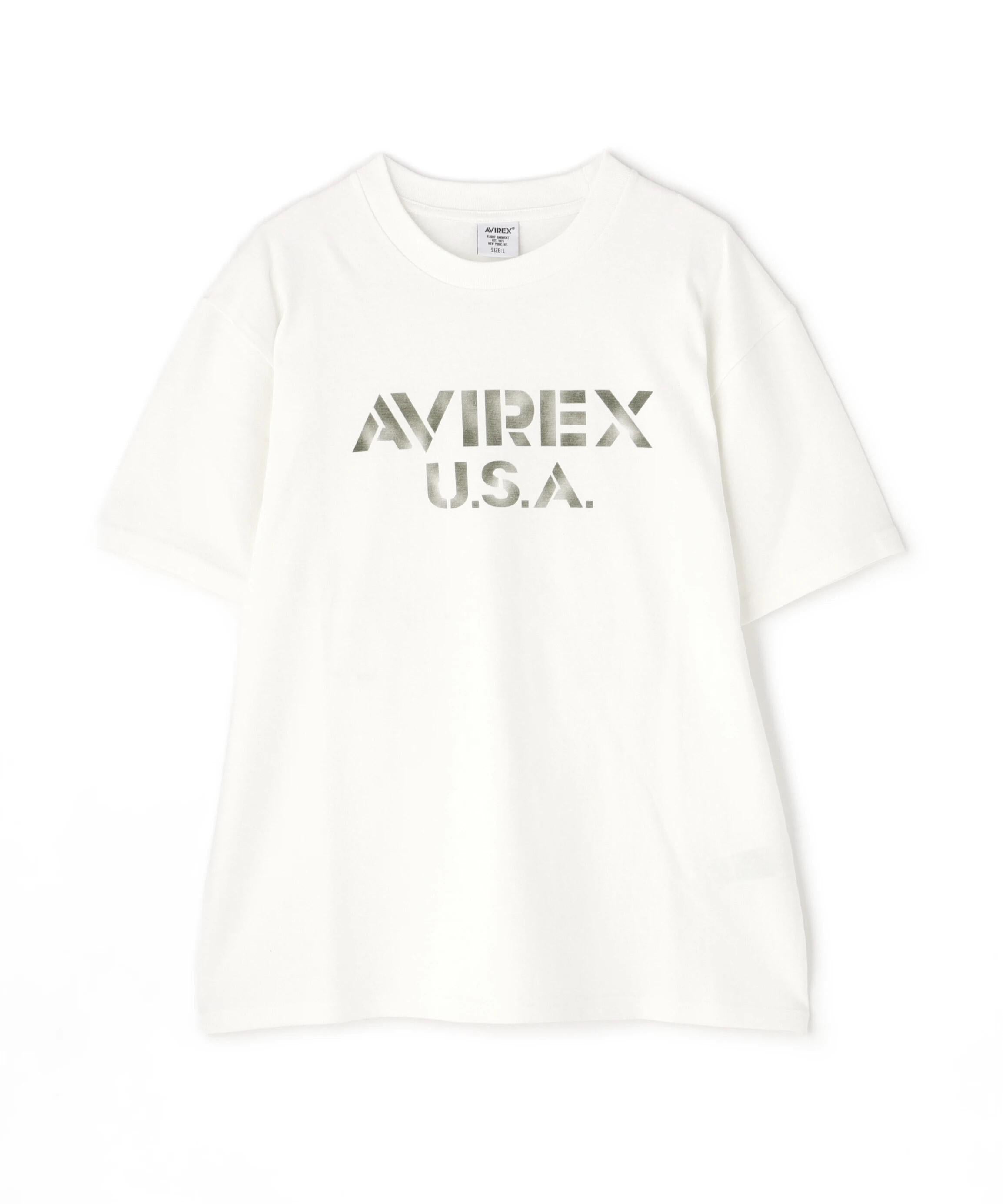 《WER&DEPOT限定》STENCIL OFFICIAL LOGO T-SHI>T ホワイト