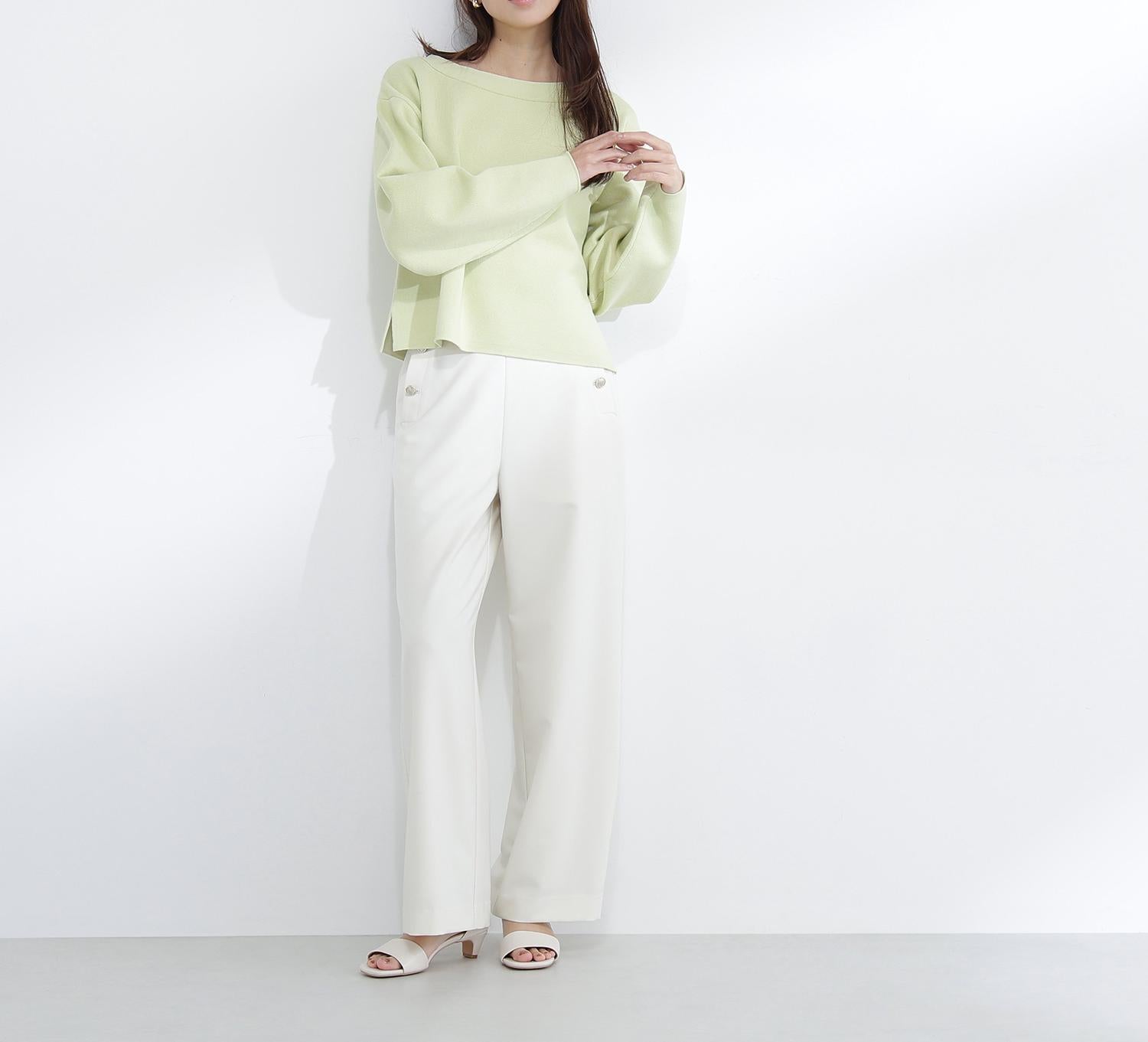 マリンパンツ オフホワイト1