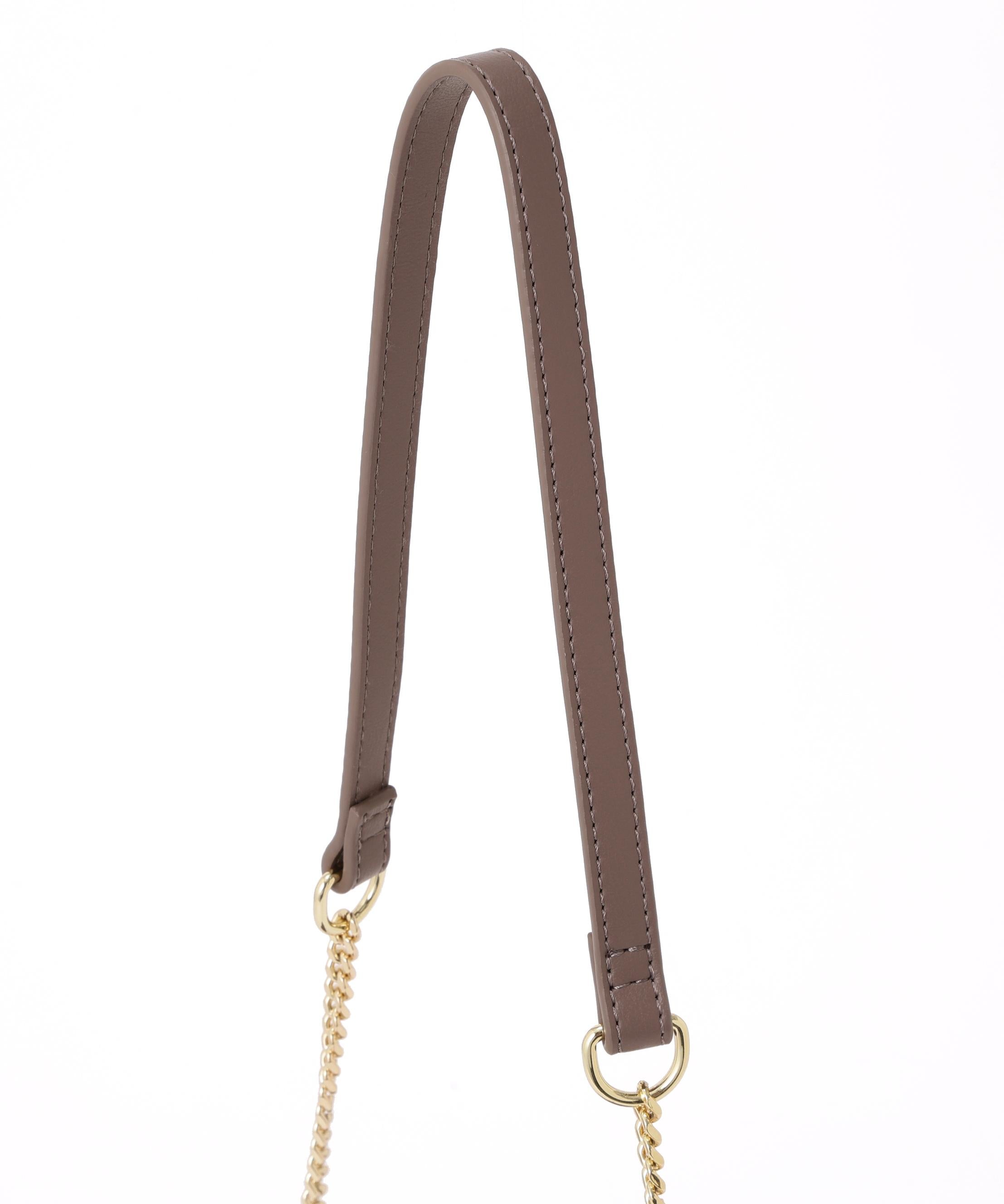 ボアバニティバッグ モカ