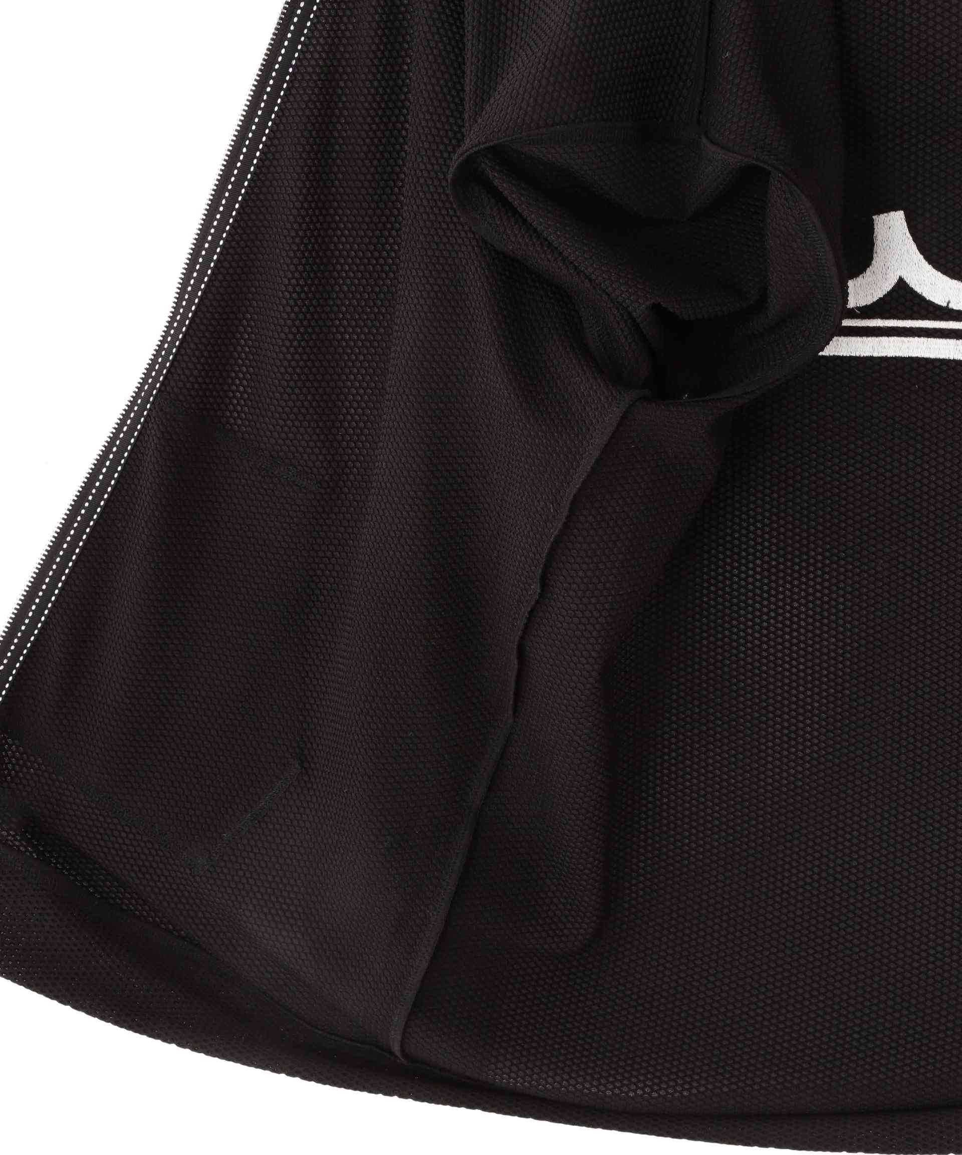 muta MA>INE/ムータ マリン/別注メッシュフーディー ブラック