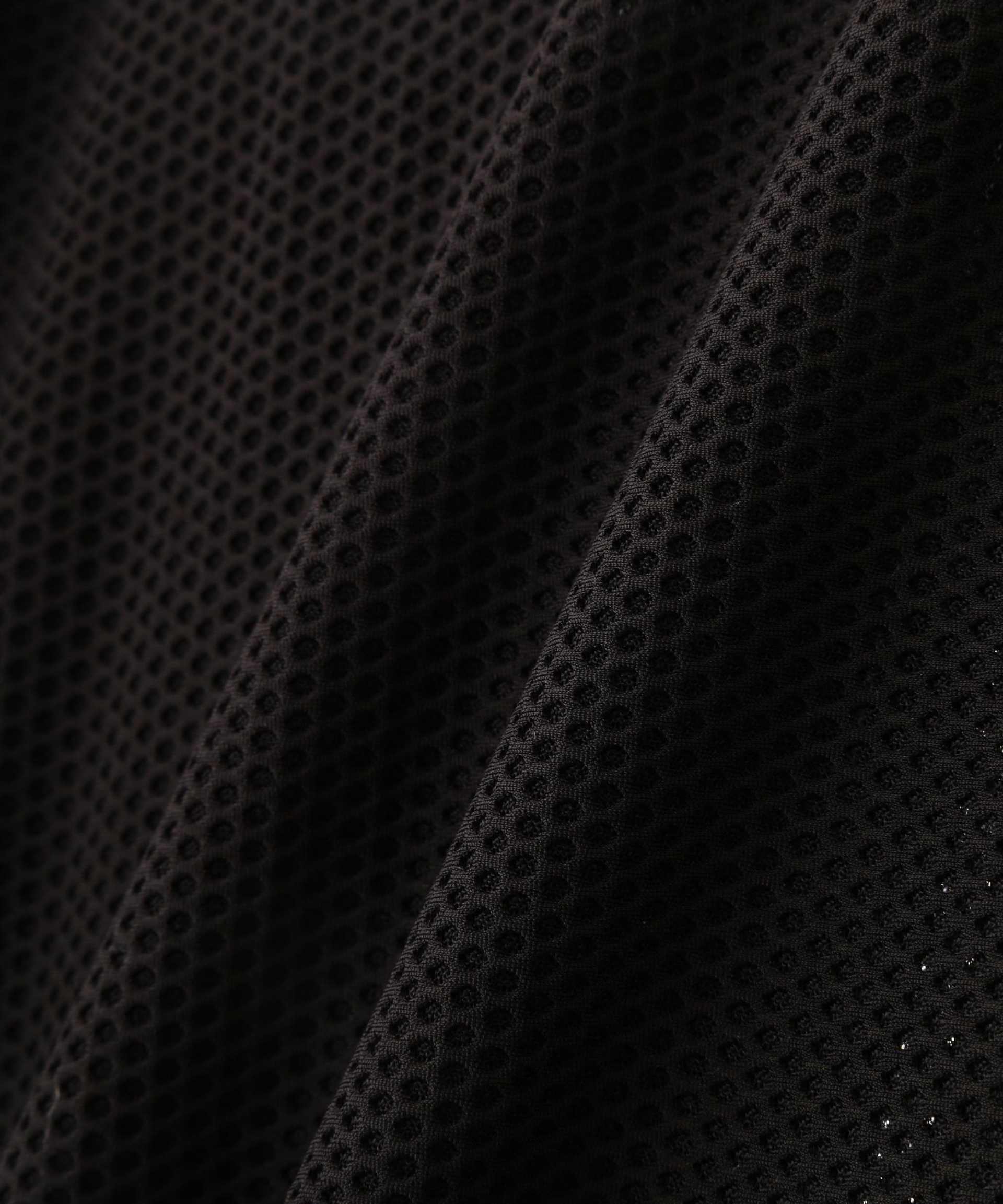 muta MA>INE/ムータ マリン/別注メッシュフーディー ブラック