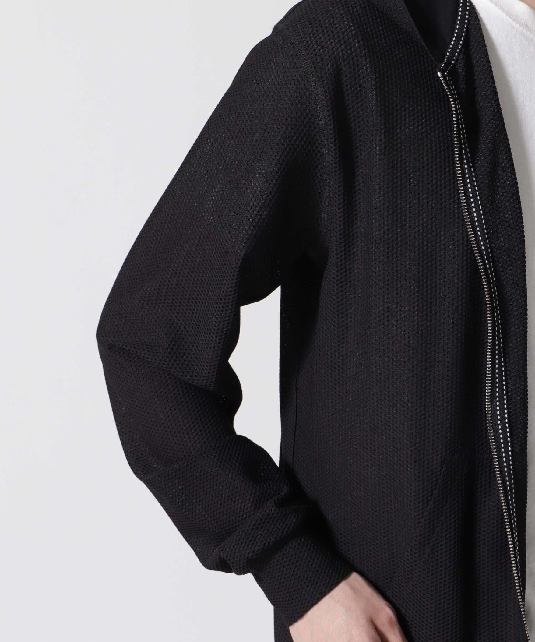 muta MA>INE/ムータ マリン/別注メッシュフーディー ブラック