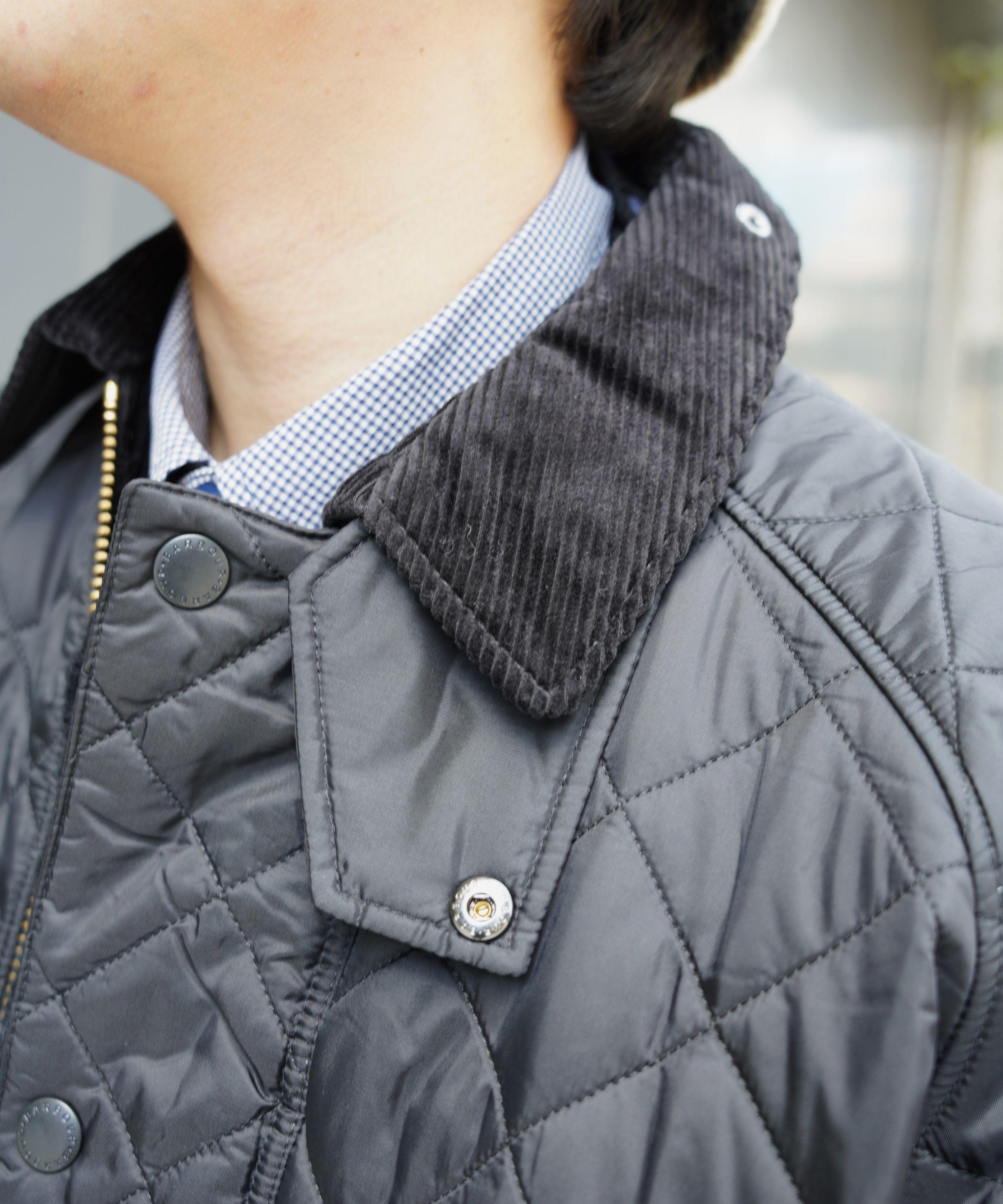 Barbour/バブアー EXMOOR QUILTING MID-LENGTH COAT エクスモアキルティングミドルレングスコート ブラック