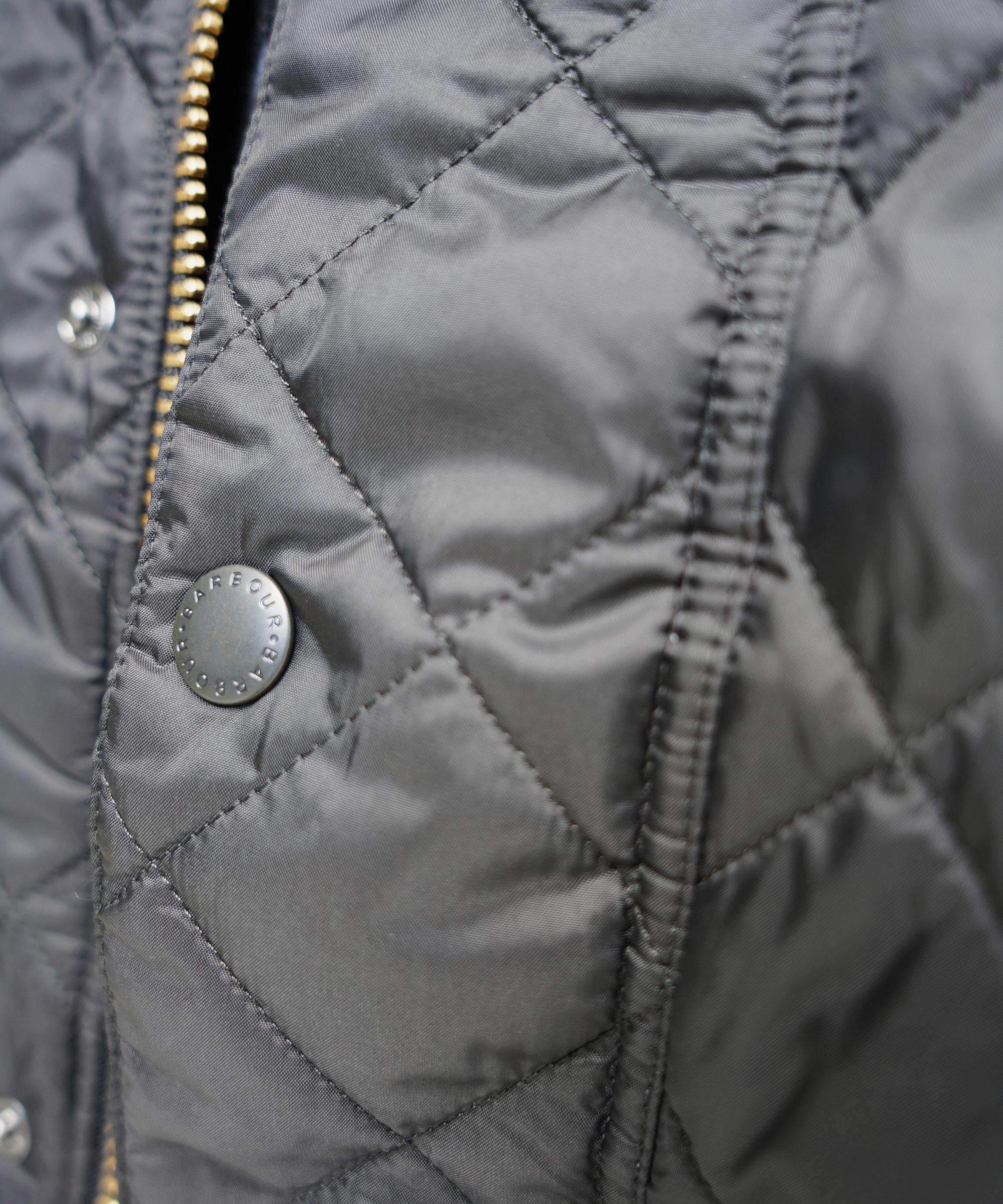 Barbour/バブアー EXMOOR QUILTING MID-LENGTH COAT エクスモアキルティングミドルレングスコート ブラック