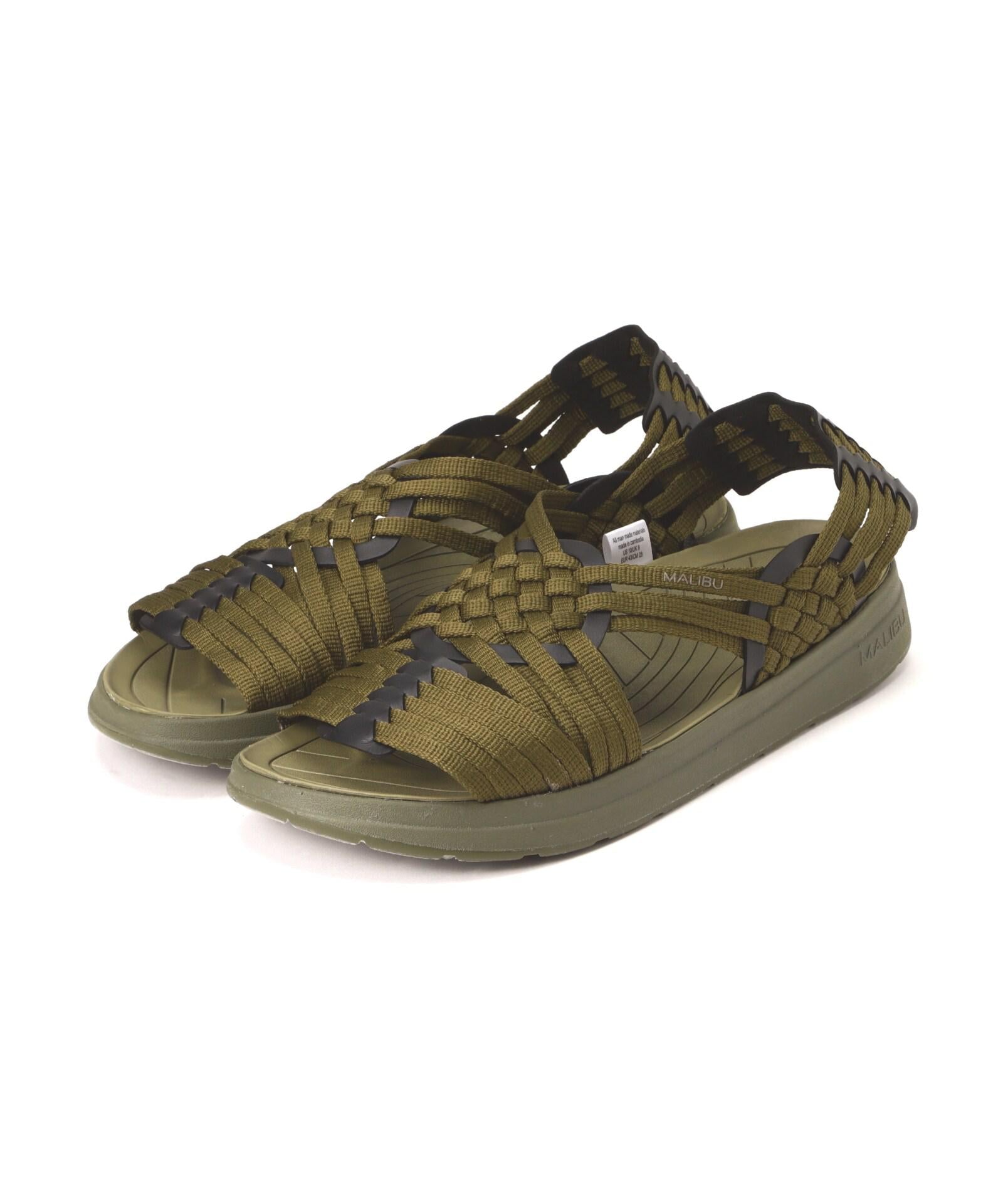 MALIRU SANDALS<マリブサンダルズ CANYON<UNISEXOLIVE オリーブ