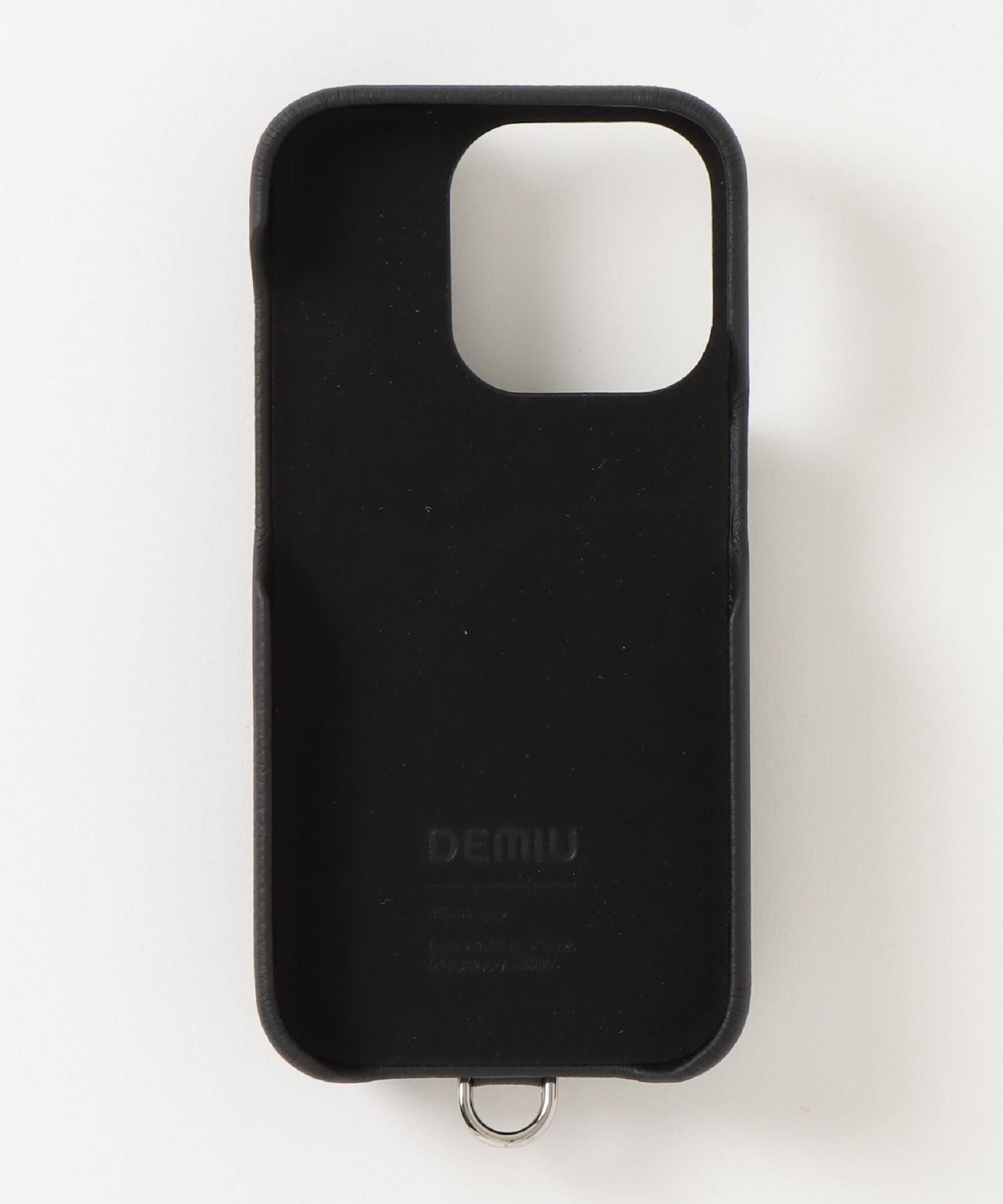 DEMIU/デミュウ/RALLON iPhone16/16Po/16Plus/16PoMAX ブラック