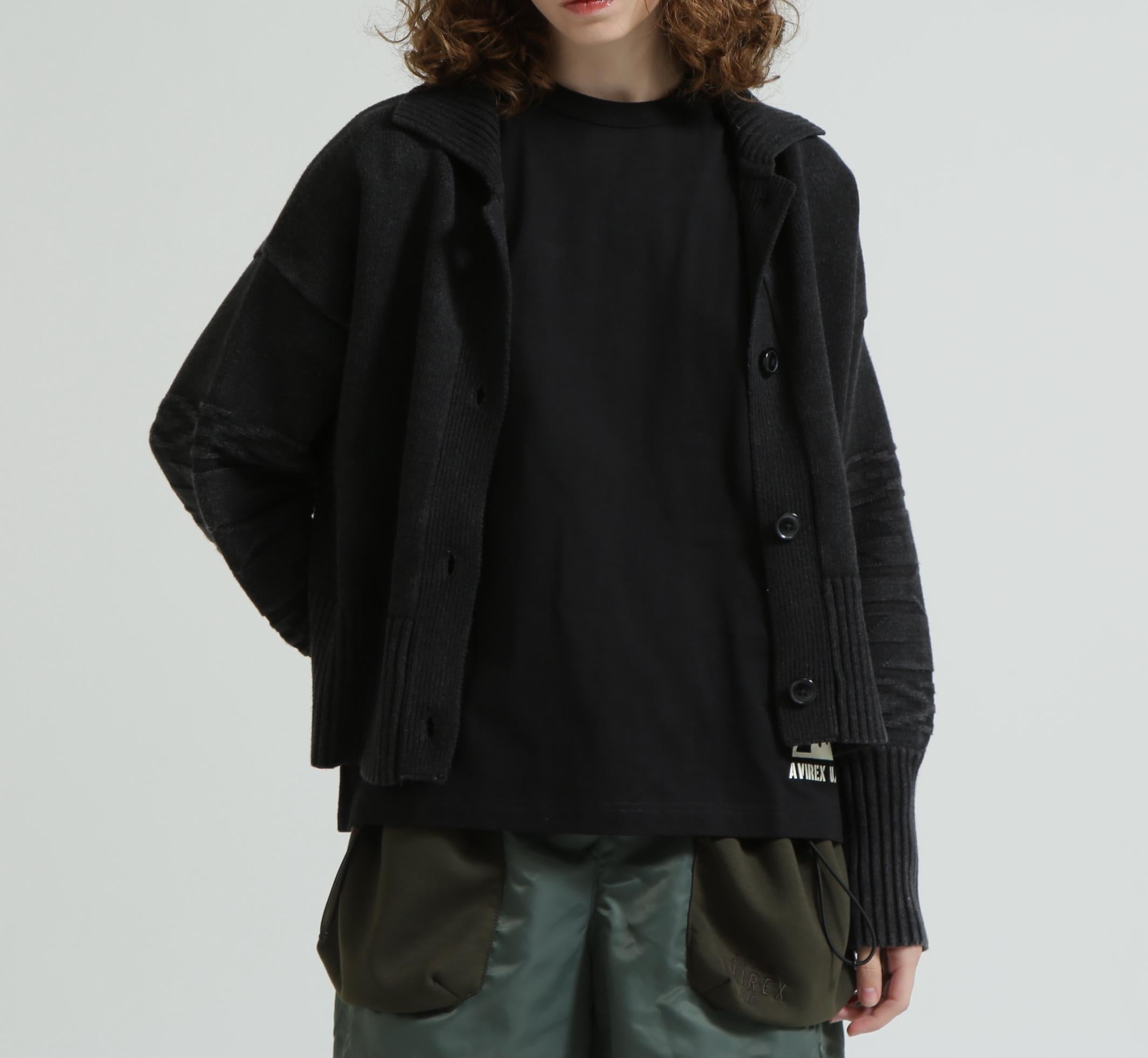 《直営店限定》GA>MENTDYED CA>DIGAN チャコール