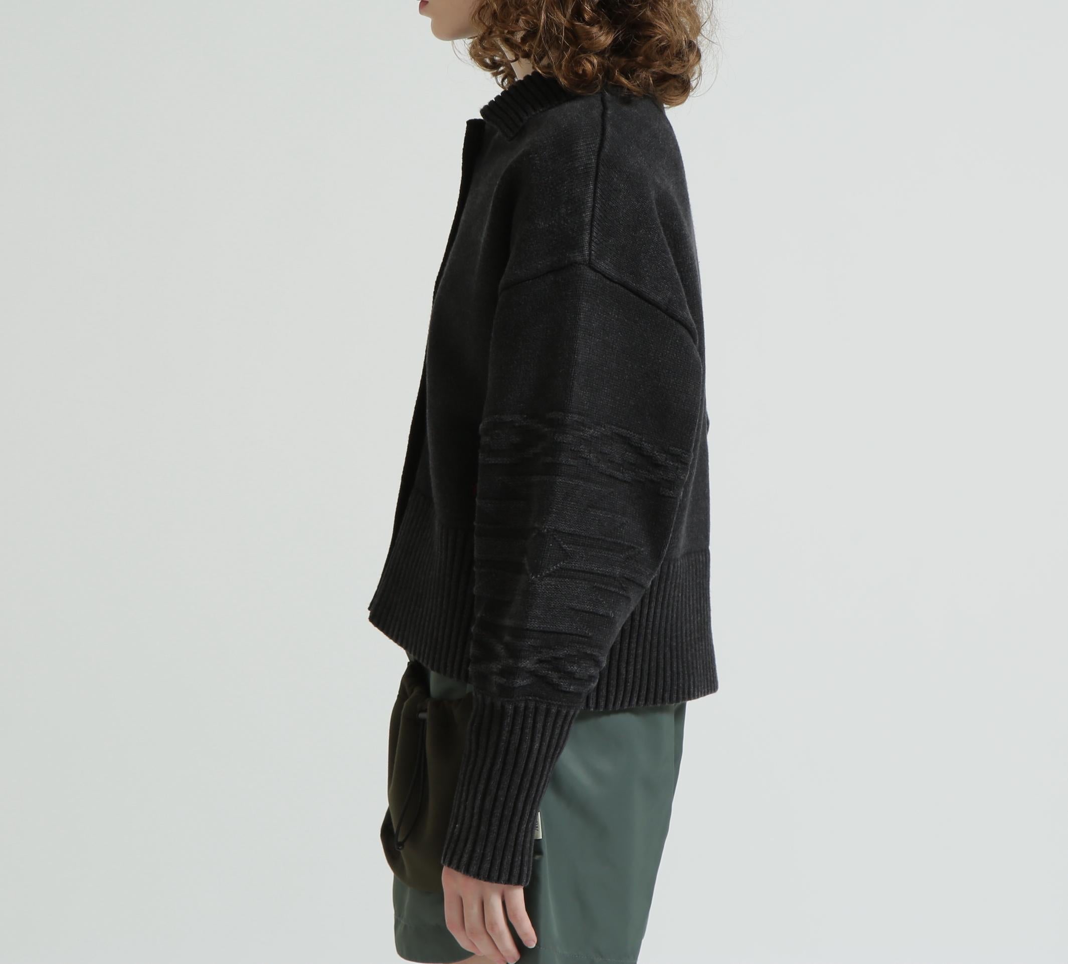 《直営店限定》GA>MENTDYED CA>DIGAN チャコール