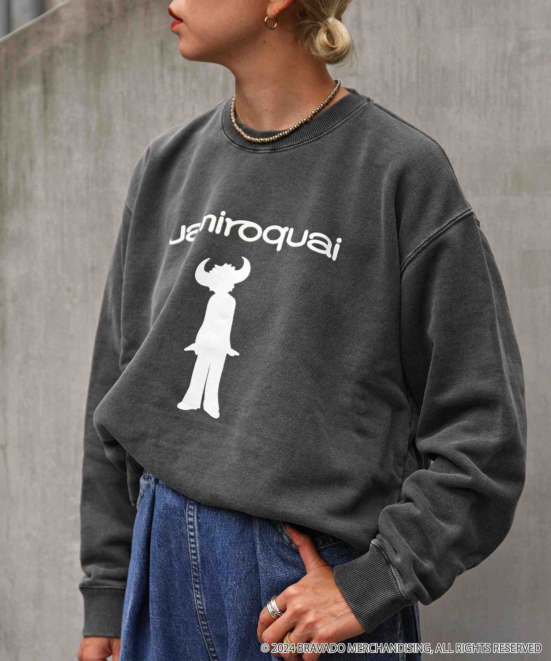 GOOD >OCK SPEED×MANASTASH/別注 Jamioquai コラボスウェット ブラック