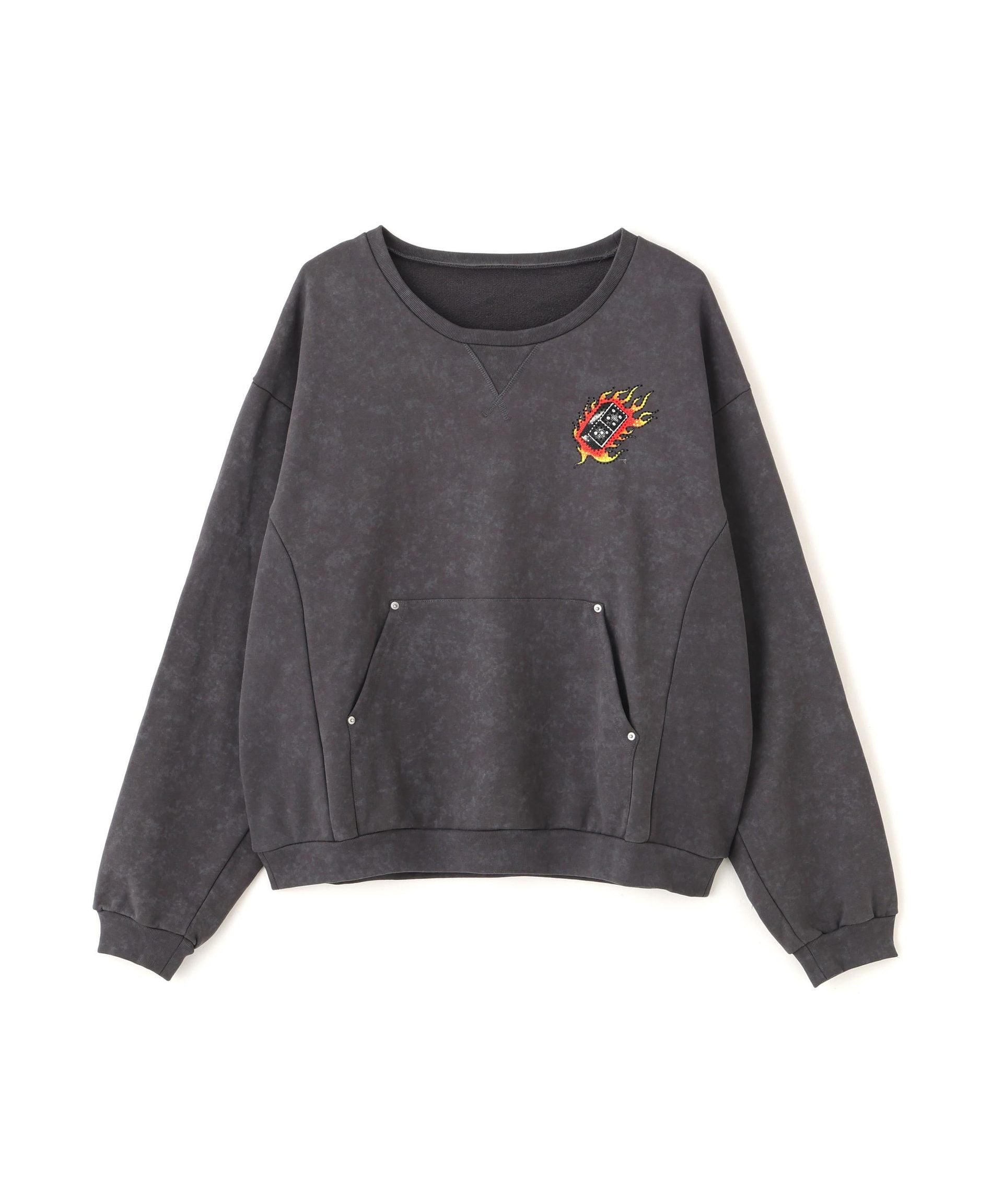 FR(13)NDS × Ed Hardy/フレンズ × エド・ハーディ/コラボスウェット グレー