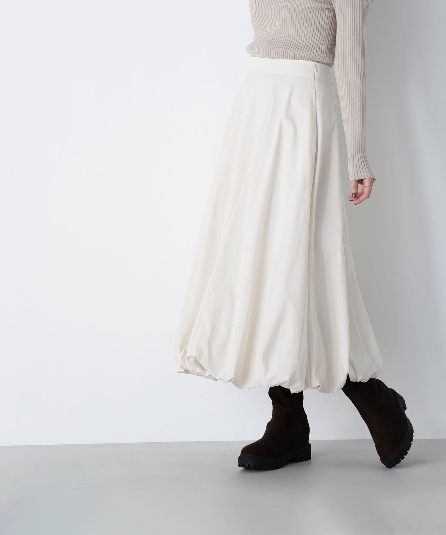 マチバルーンスカート オフホワイト1