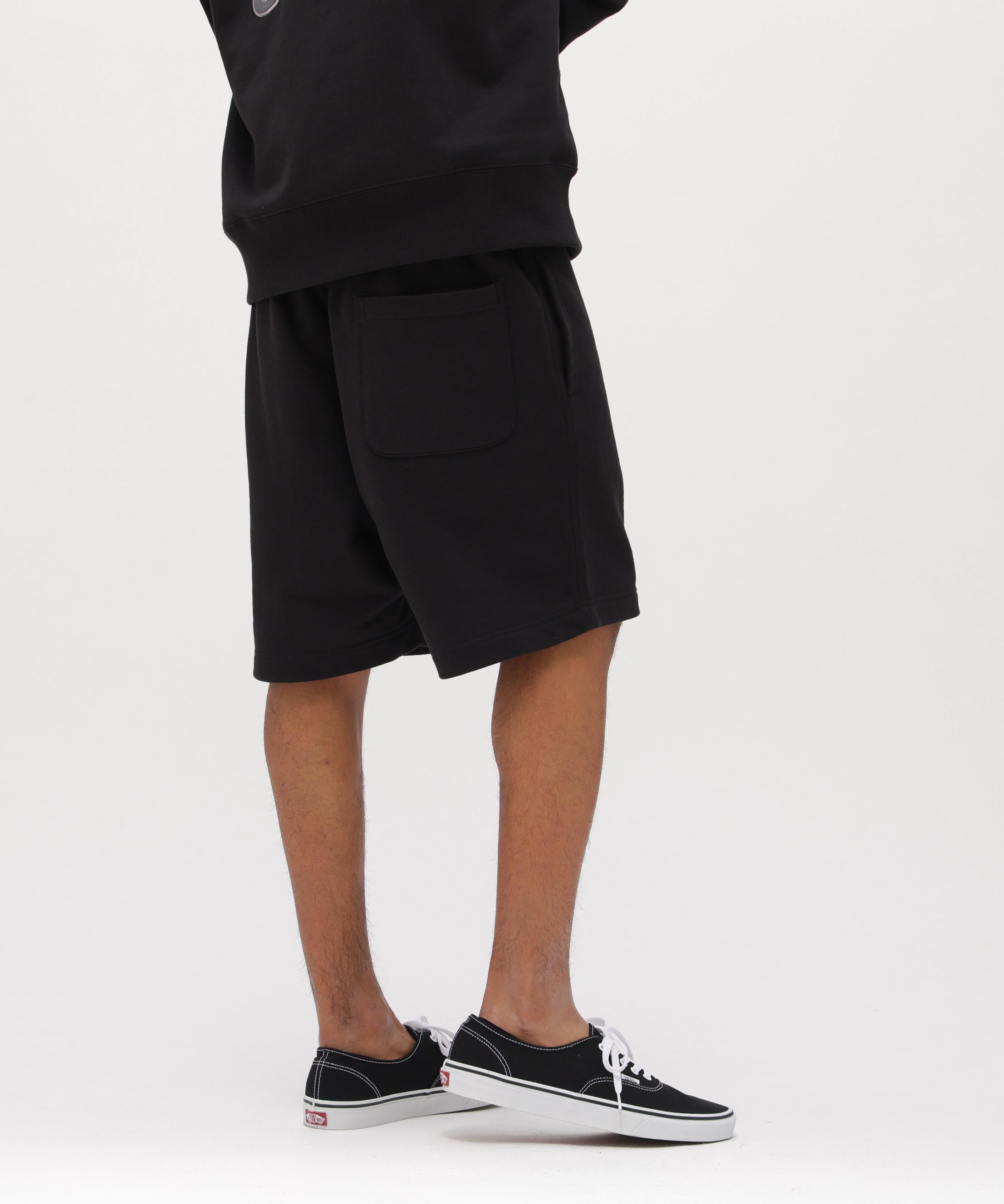 《直営店限定》VARSITY FLAG SWEAT SHORTS ブラック