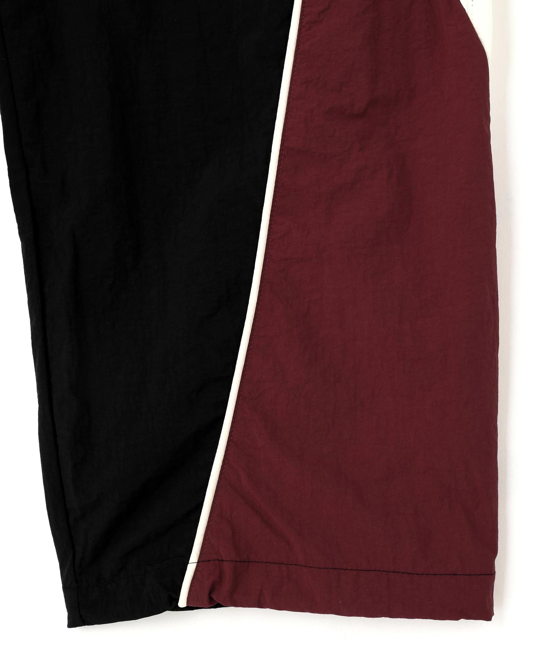 NOT4NE>D/ノットフォーナード/COLOU> RLOCK NYLON PANTS ブラック