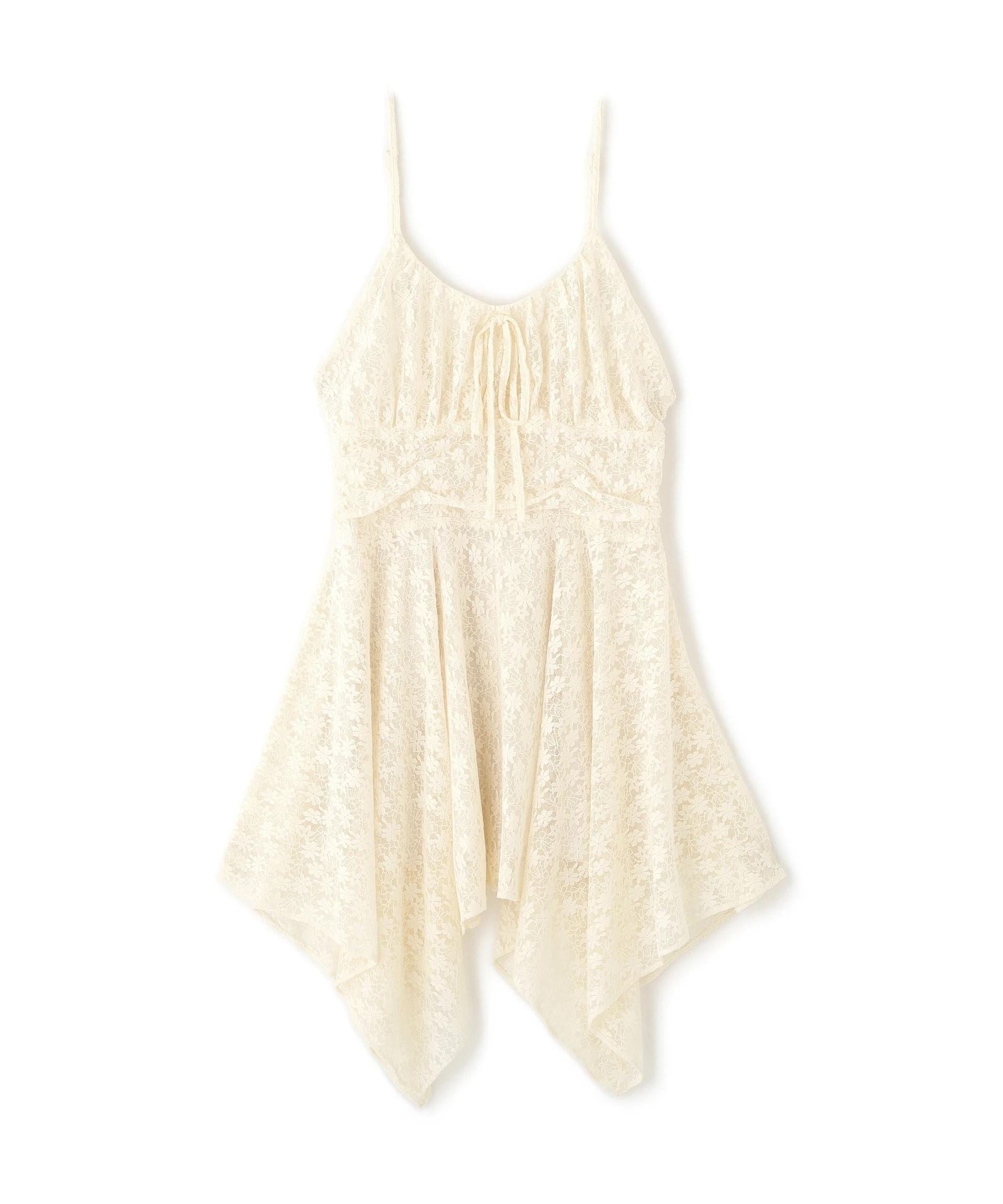 イレヘムチュニックキャミワンピース オフレース