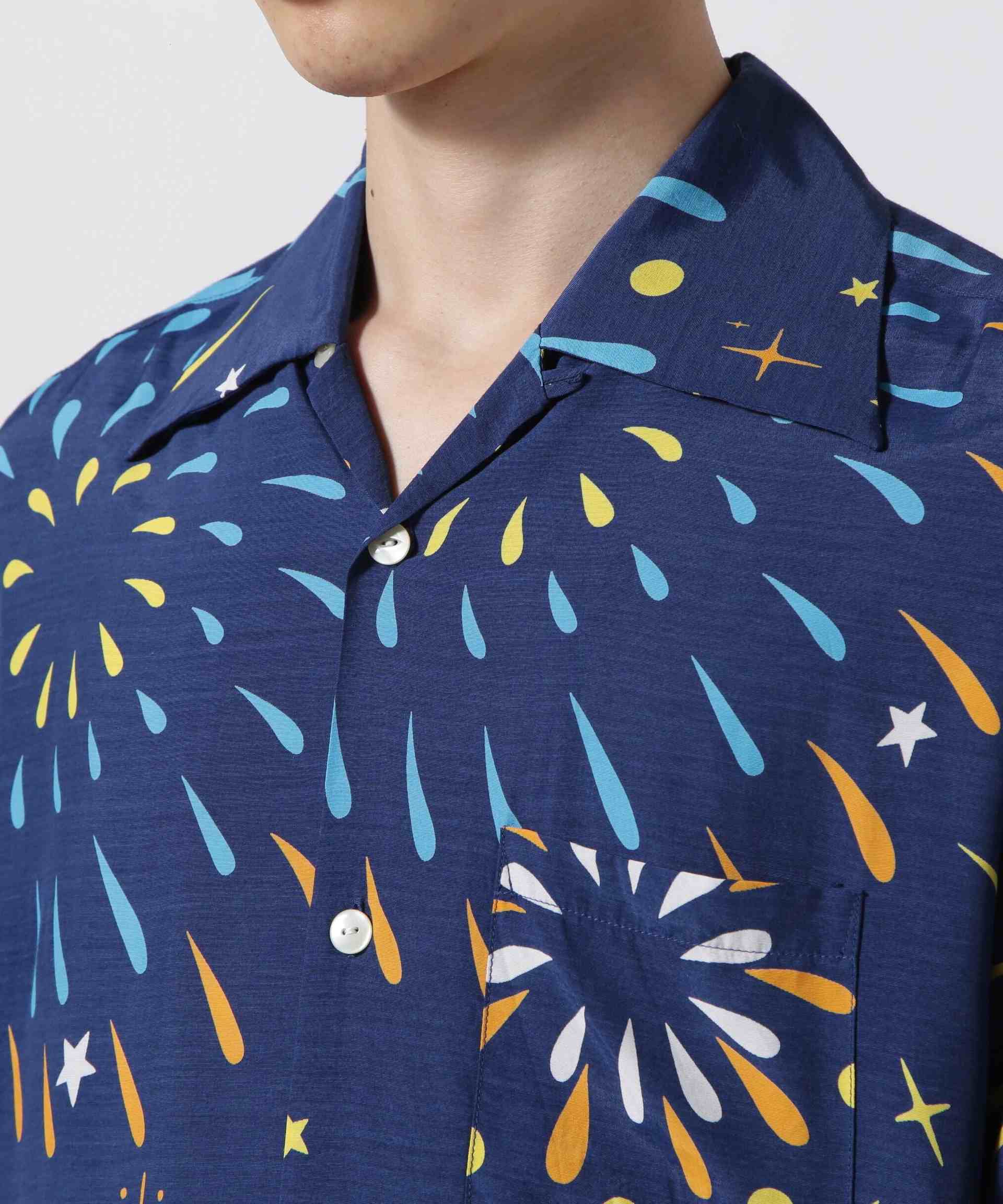 Aloha Rlossom/アロハ ブロッサム/“HANARI” long sleeve ネイビー