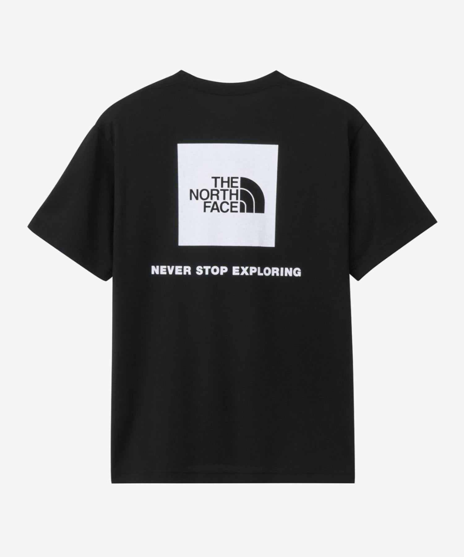 THE NORTH FACE /ザ・ノース・フェイス S/S Back Square Logo Tee バックスクエアロゴティー ブラック